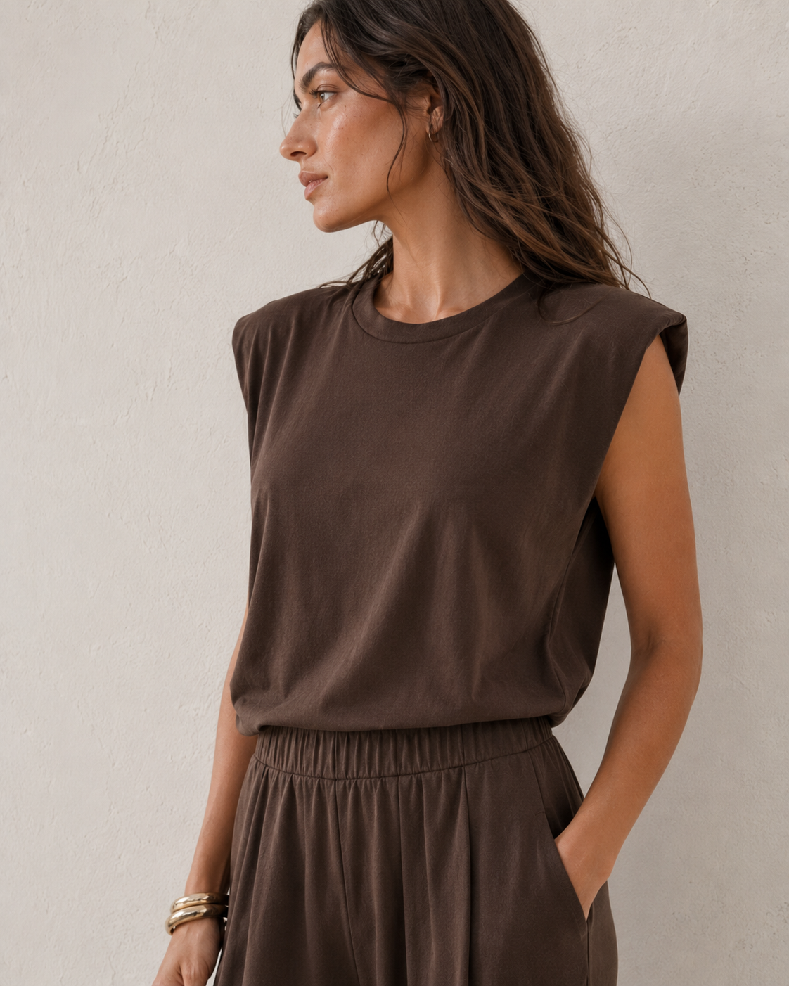 Maglia Marea|Colore:Marrone
