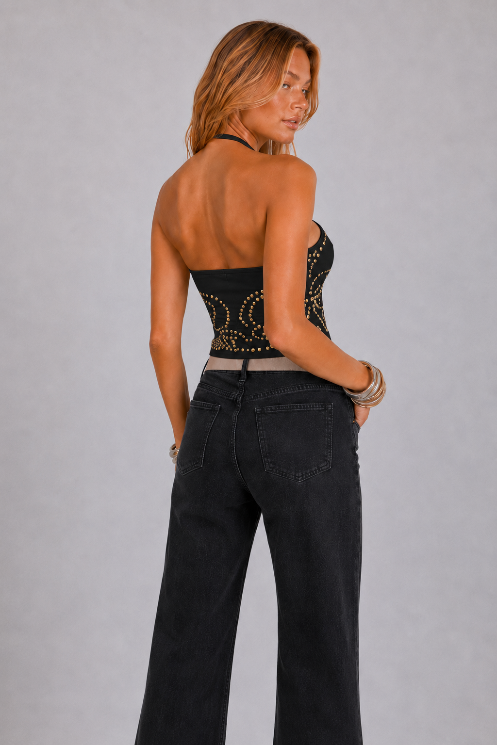 Top texas |Colore:Nero
