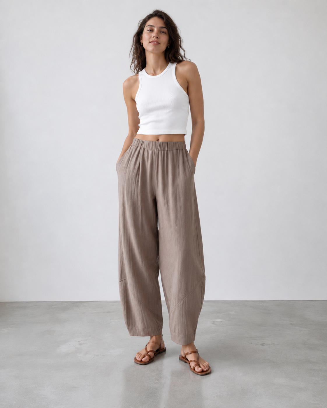 Pantalone Eggs|Colore:Deserto
