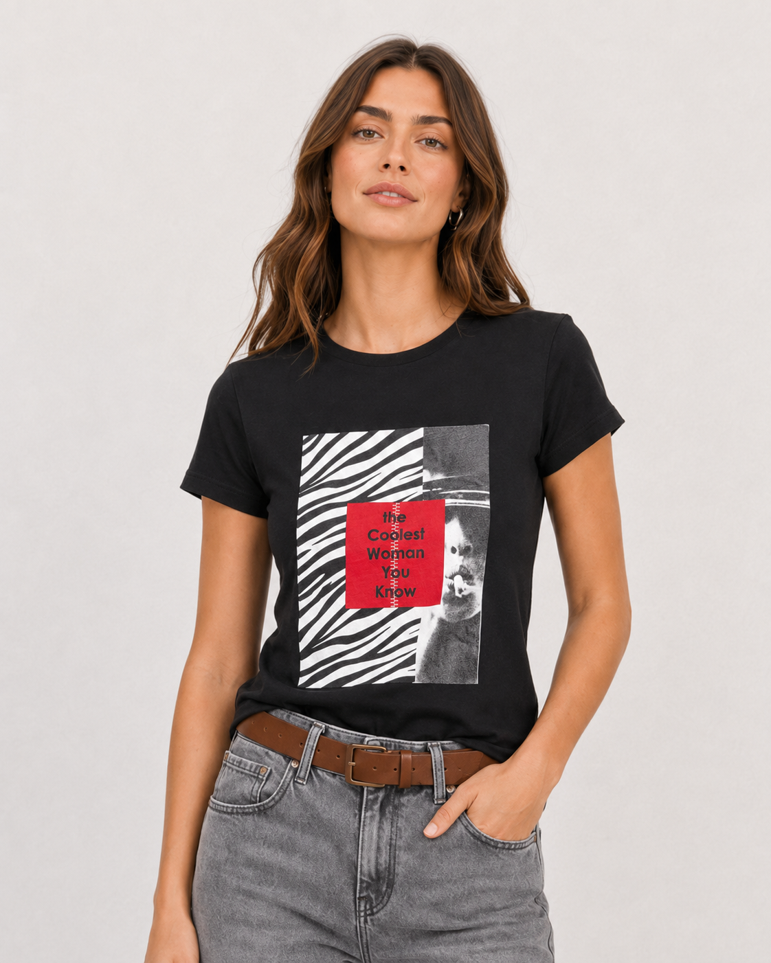 T-SHirt Print |Colore:Nero
