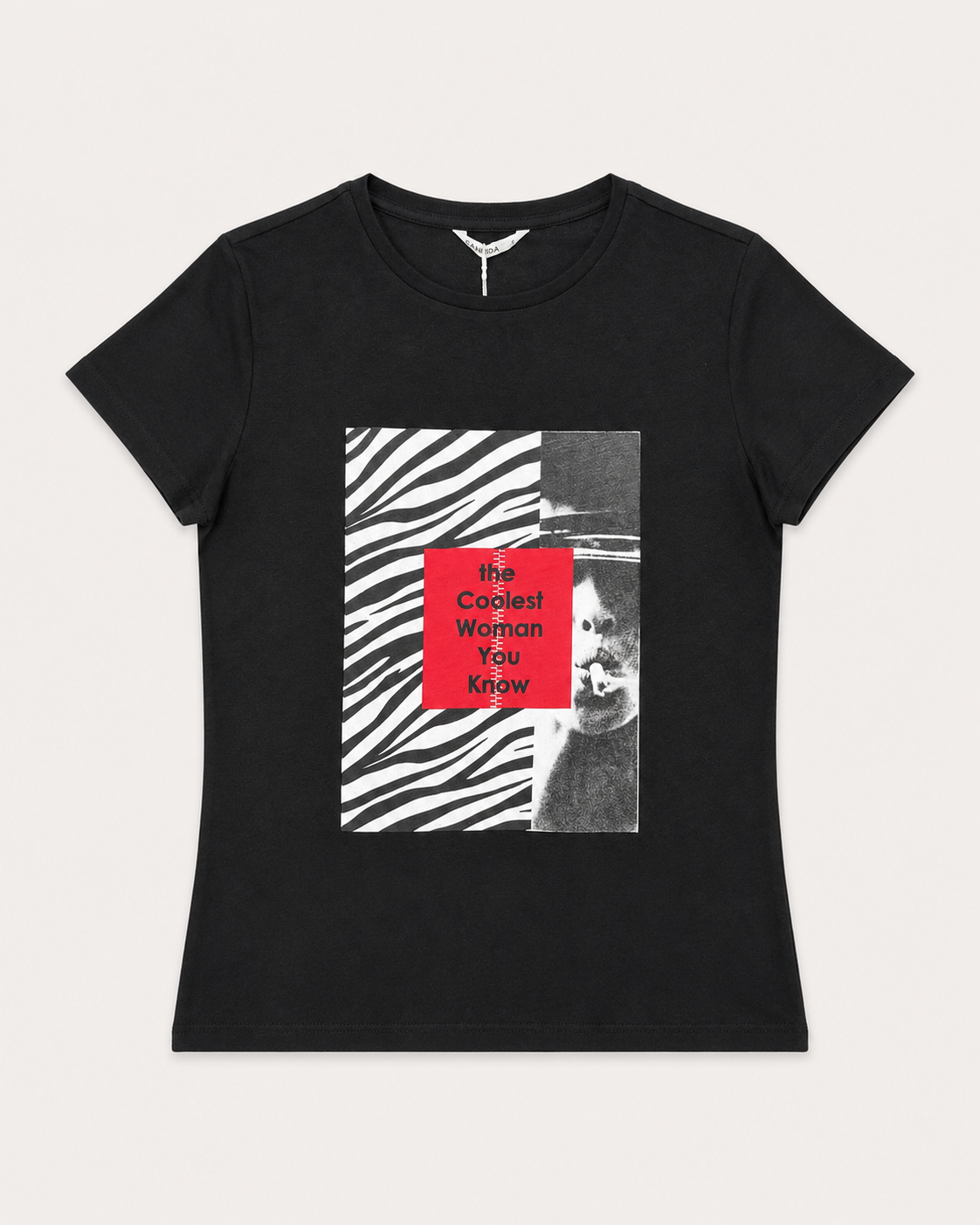 T-SHirt Print |Colore:Nero