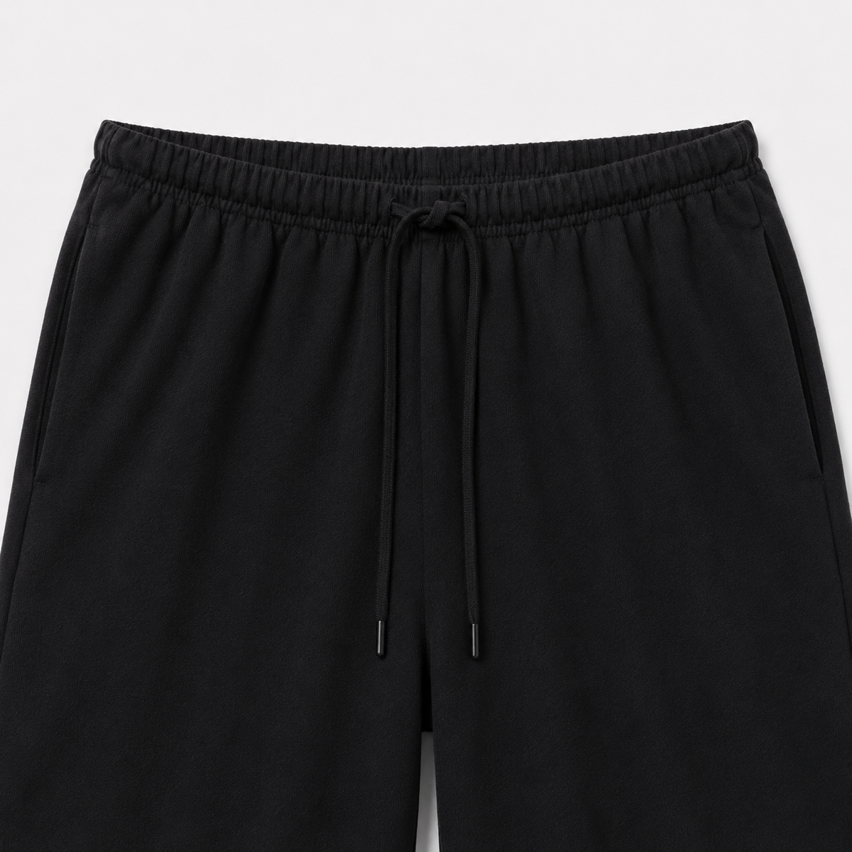 Pantafelpa Wide Leg coulisse minimal|Colore:Nero