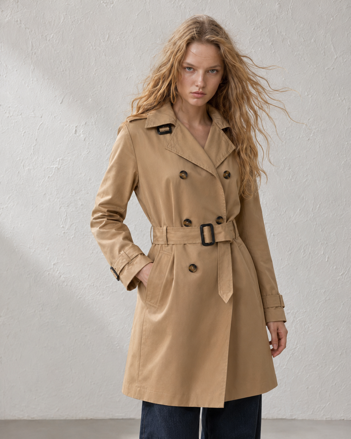 Trench Paris|Colore:Beige