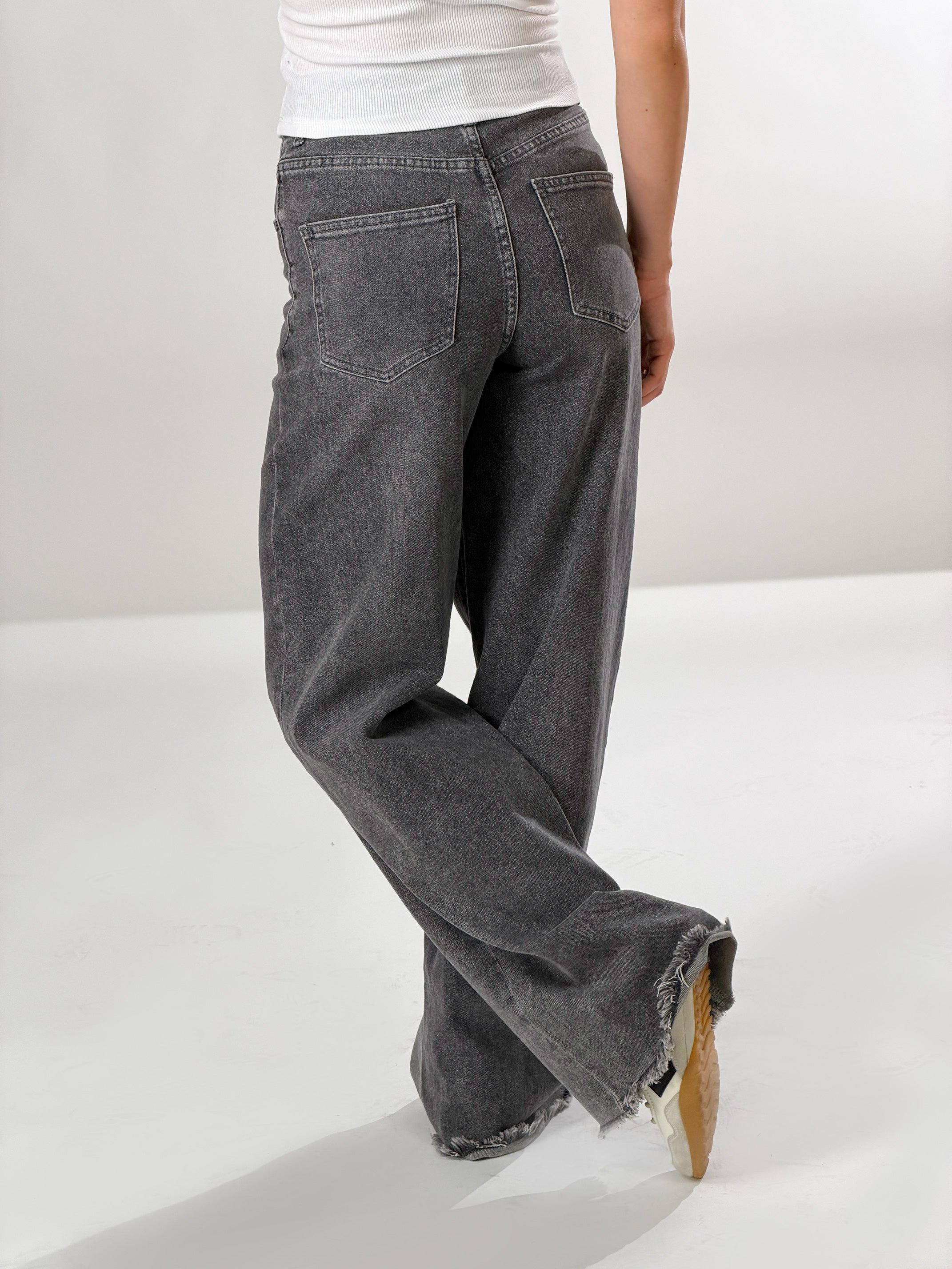 Jeans straight |Colore:Grigio