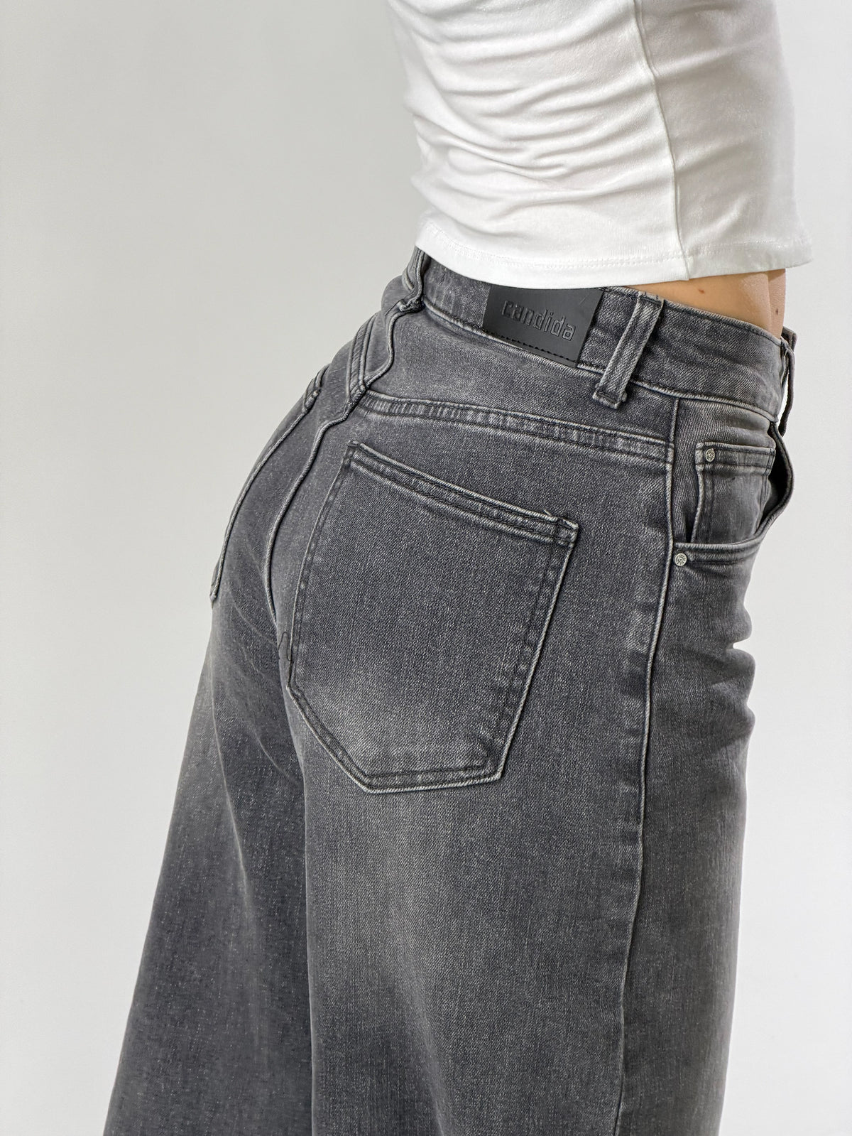 Jeans Ballon |Colore:Grigio scuro