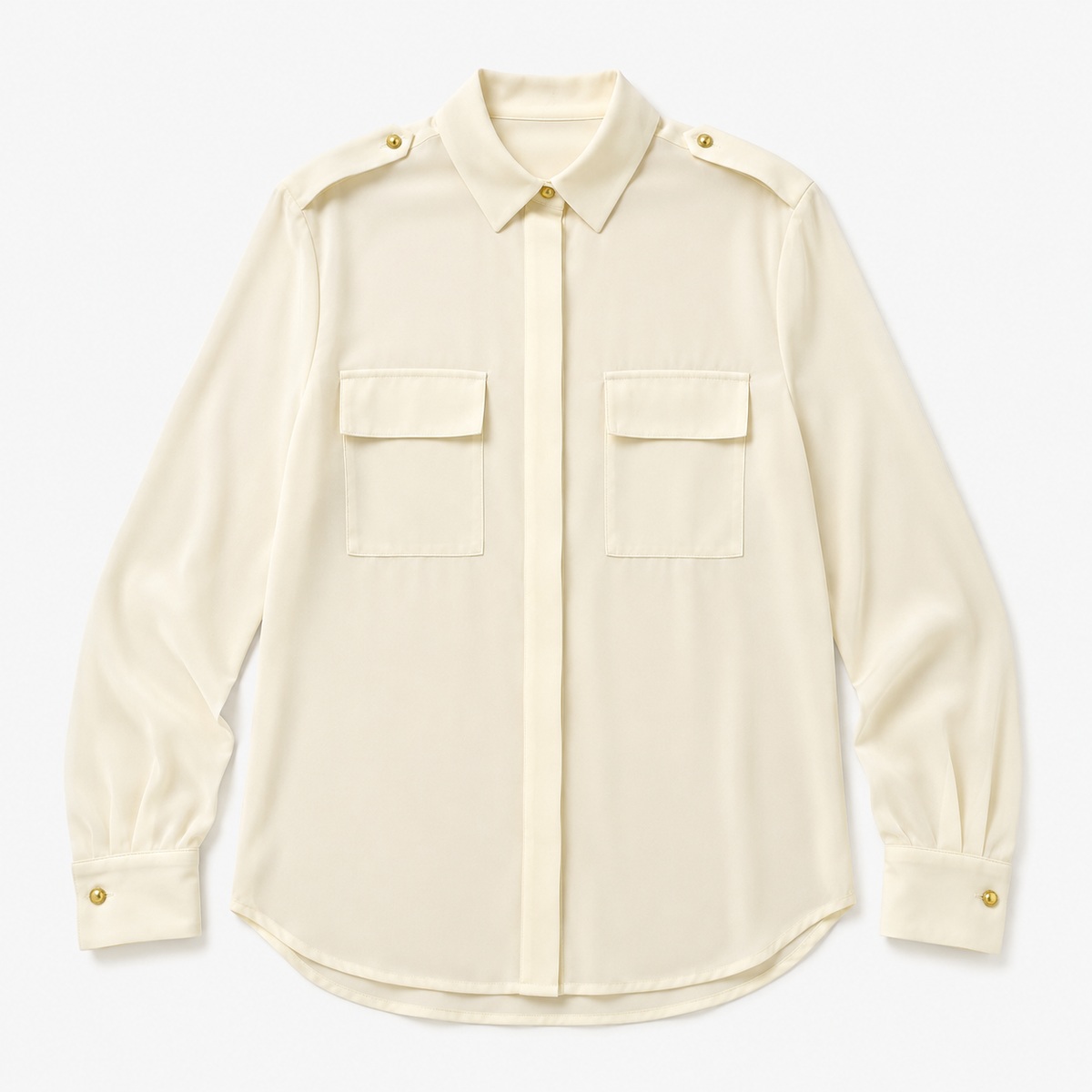 Camicia Utility |Colore:Avorio