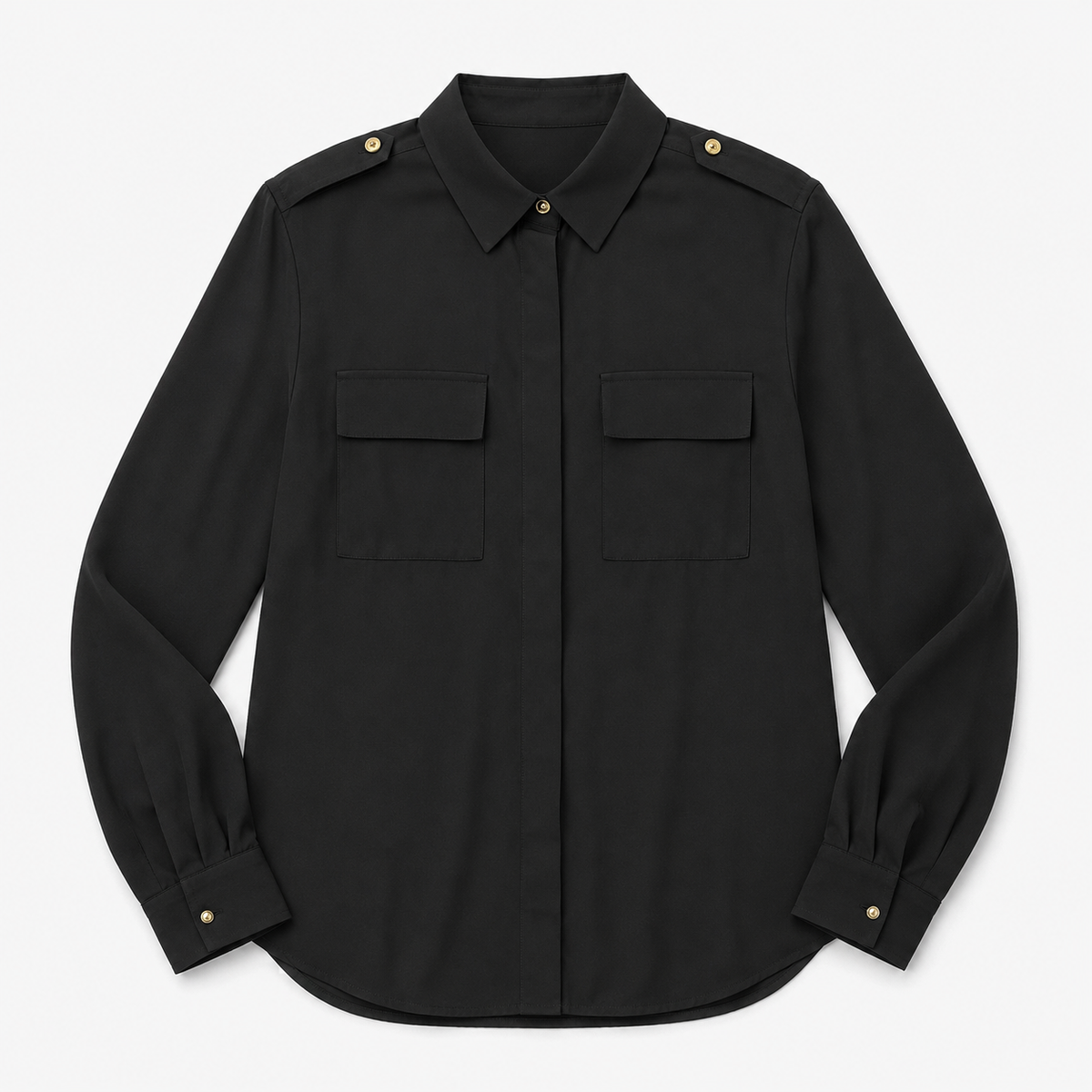 Camicia Utility |Colore:Nero
