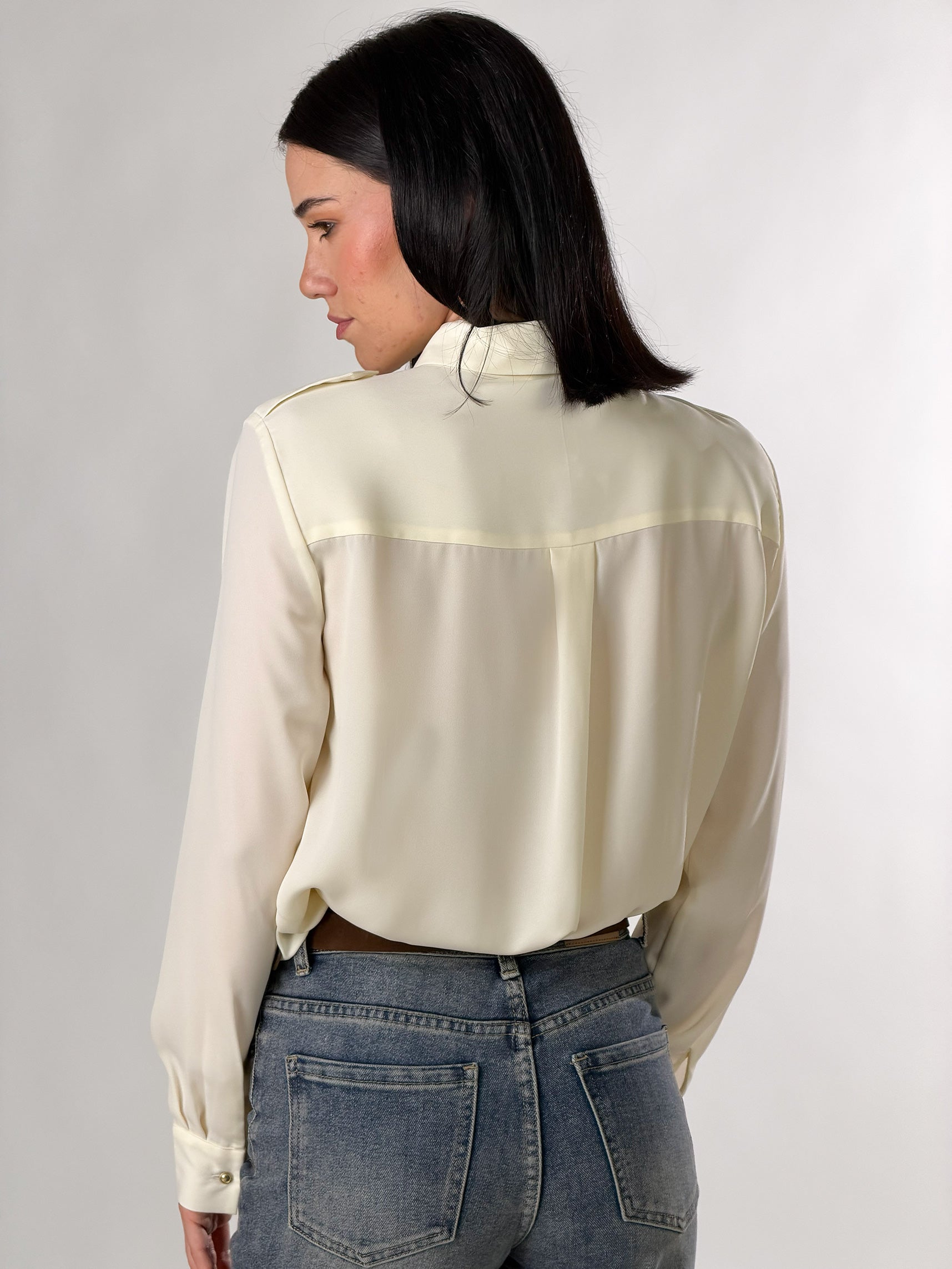 Camicia Utility |Colore:Avorio