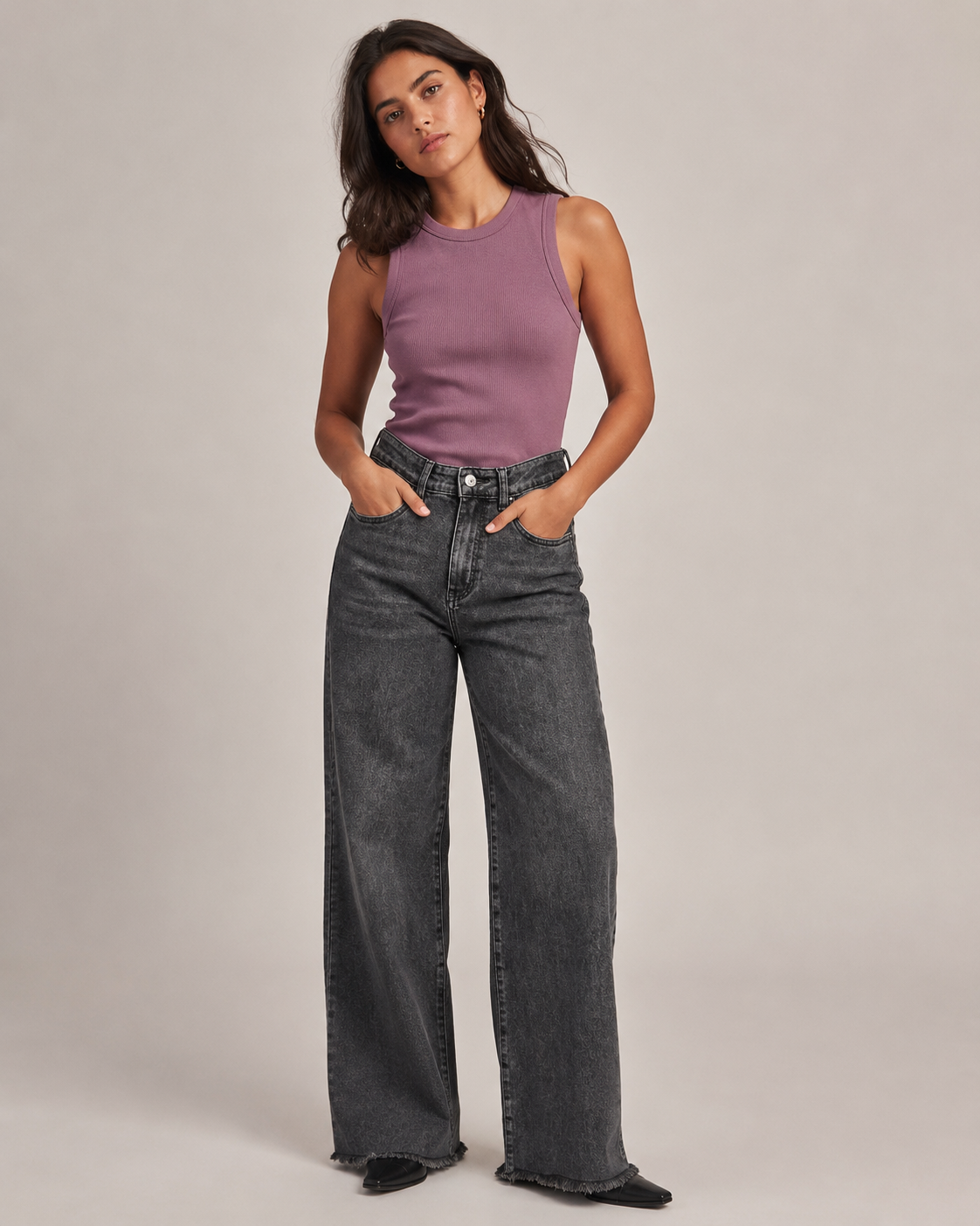 Jeans straight |Colore:Grigio