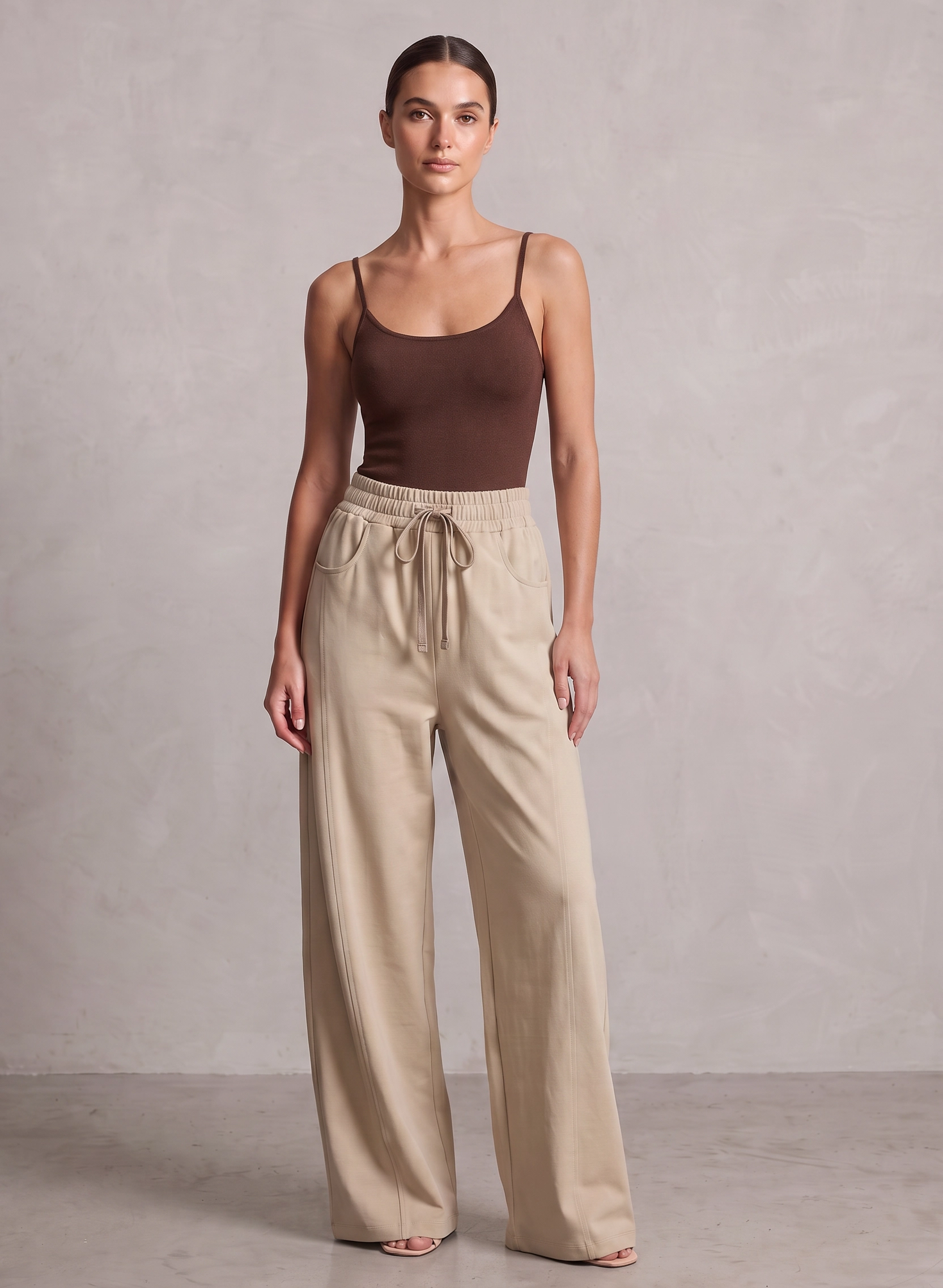 Body spalline sottili|Colore:Marrone