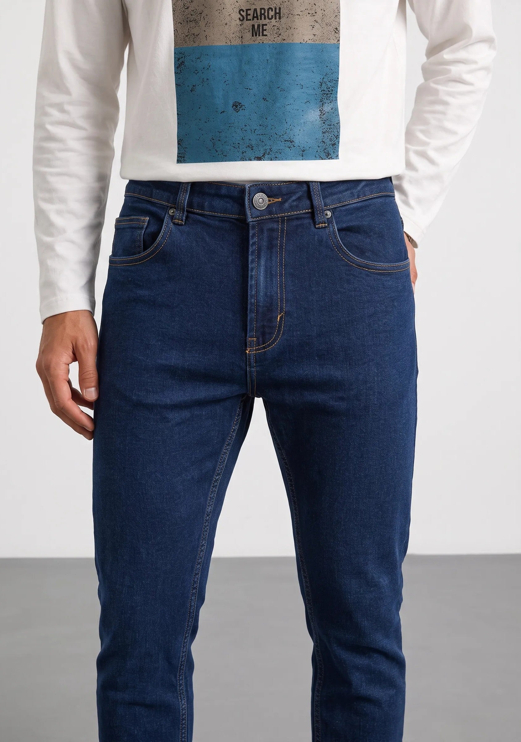 Jeans Skinny lavaggio scuro|Colore:Blu