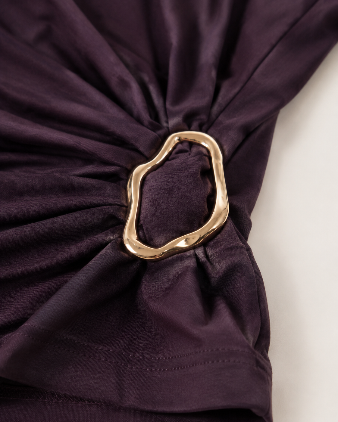 Maglia Noemi con accessorio|Colore:Vino