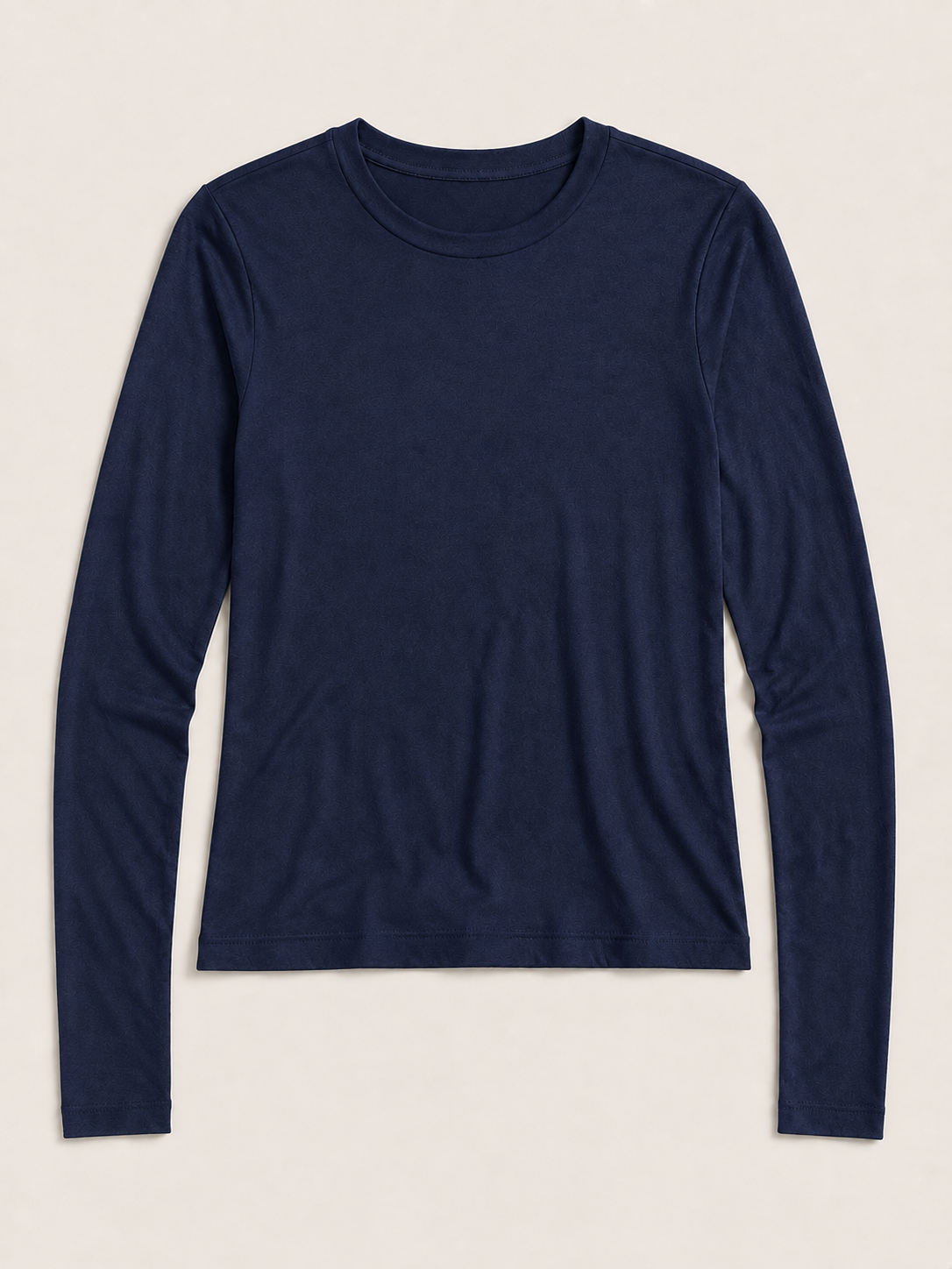 Maglia maniche lunghe basic|Colore:Blu