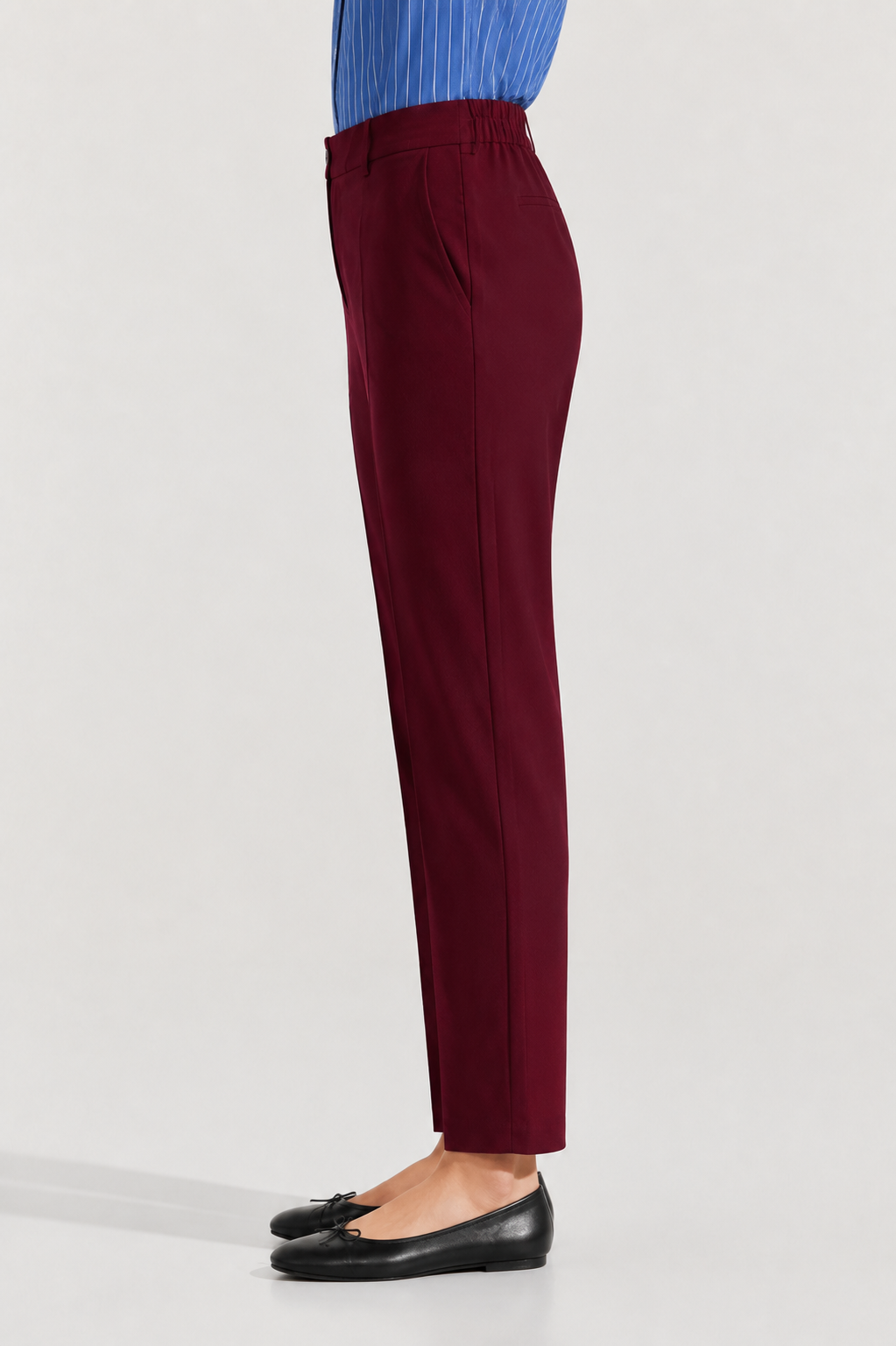Pantaloni a sigaretta |Colore:Bordeaux