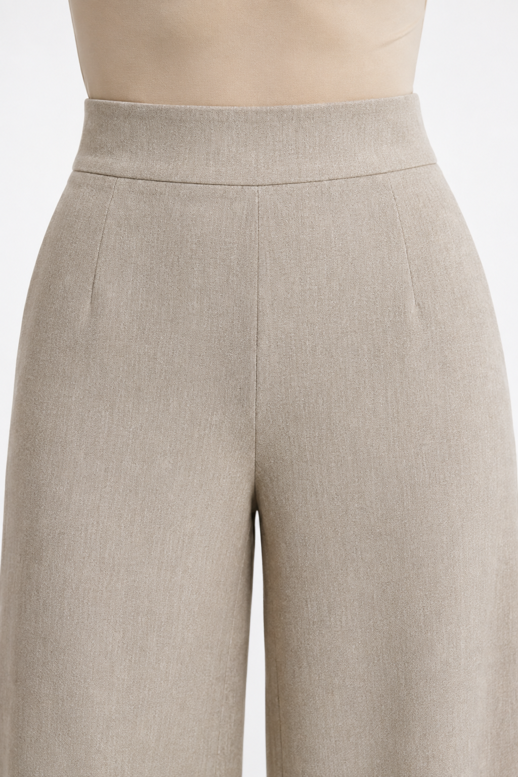 Pantalone palazzo Dea|Colore:Beige melange