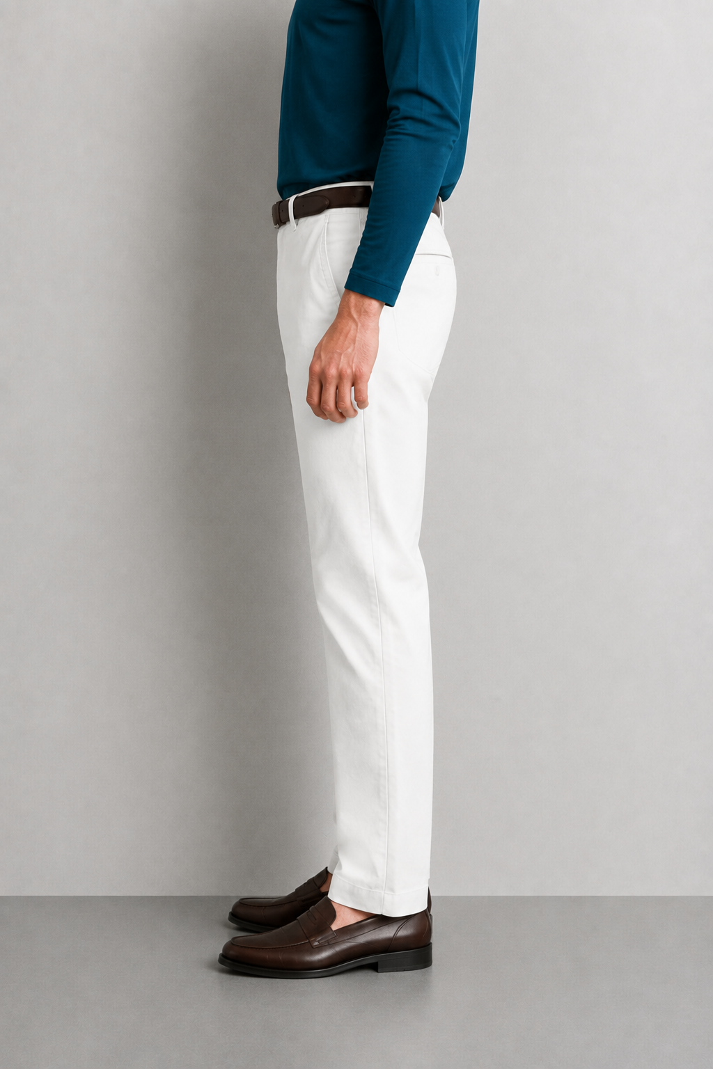 Pantaloni chino slim fit |Colore:Gesso