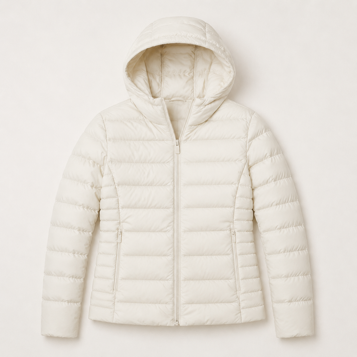 Piumino slim |Colore:Avorio