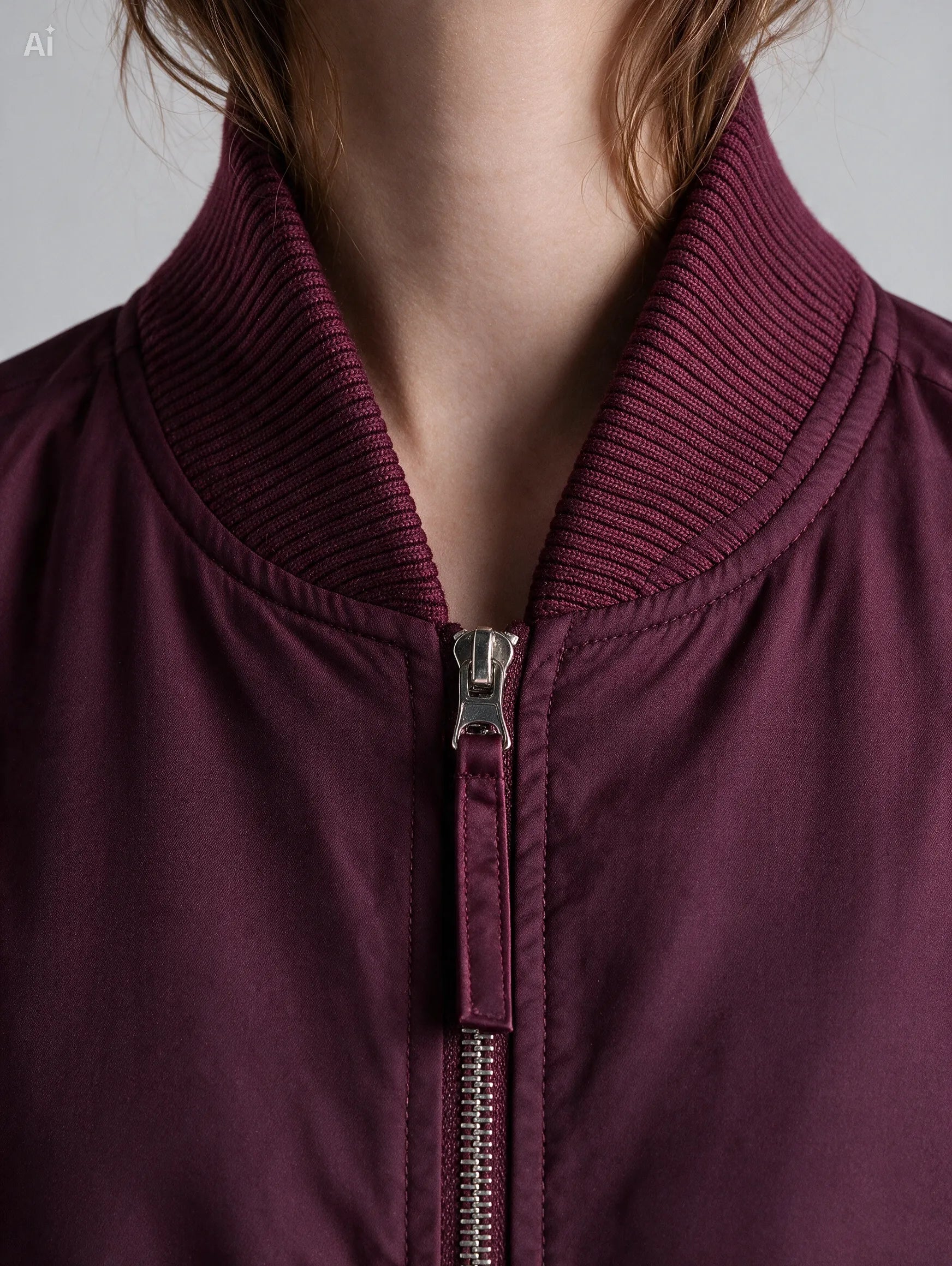 Bomber oversize|Colore:Burgundy