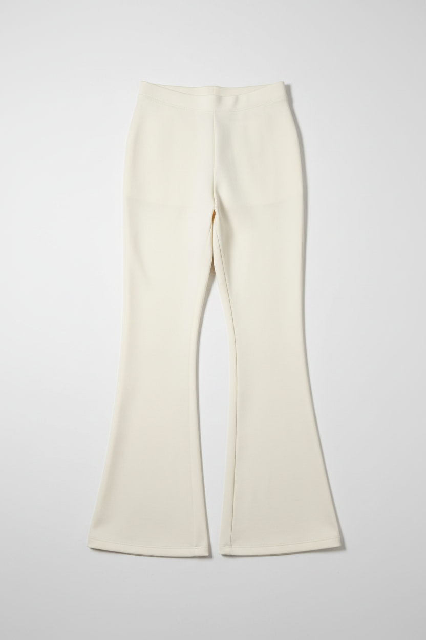 Il pantalone flare |Colore:Avorio