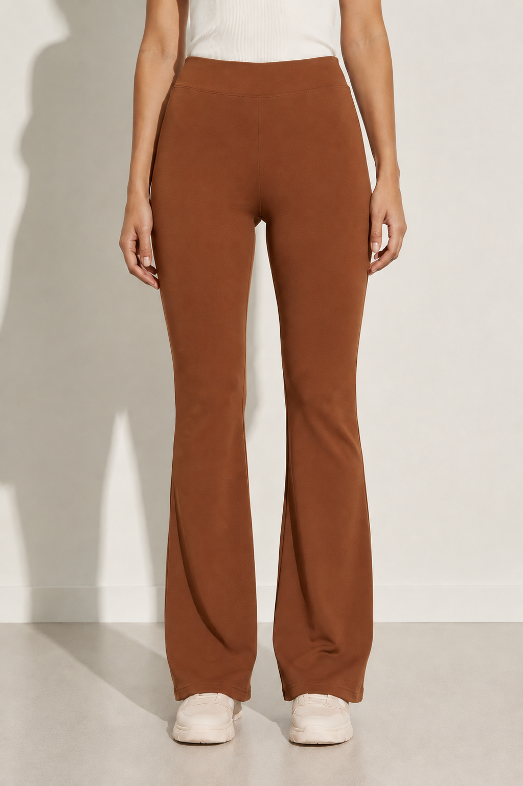 Il pantalone flare |Colore:Toffee