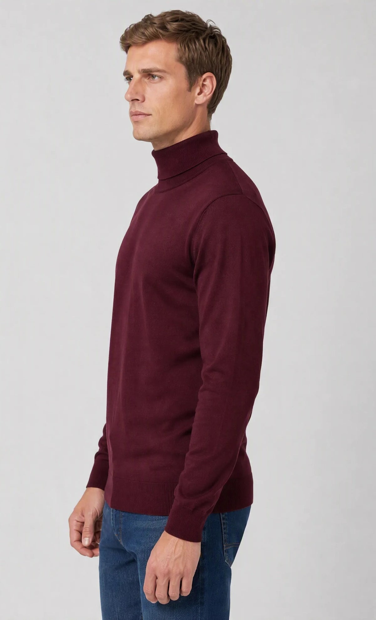 Maglia dolcevita|Colore:Bordeaux