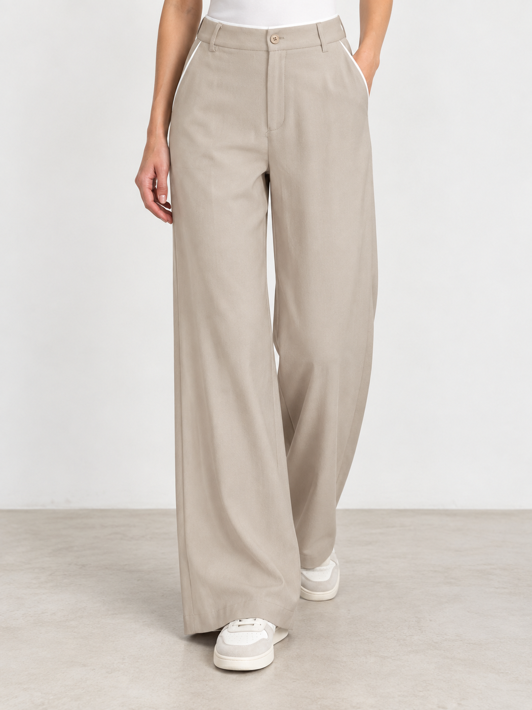 Pantalone chino|Colore:Beige