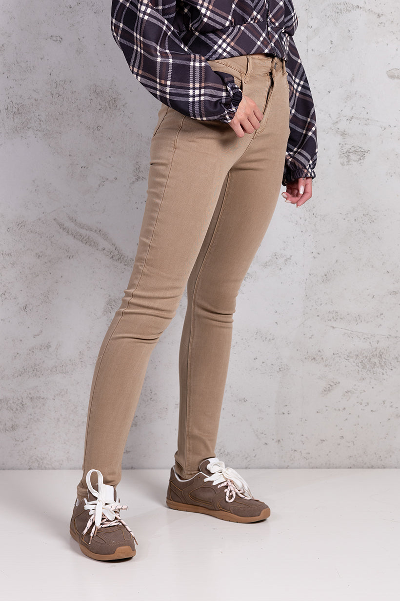 Jeans Skinny|Colore:Beige