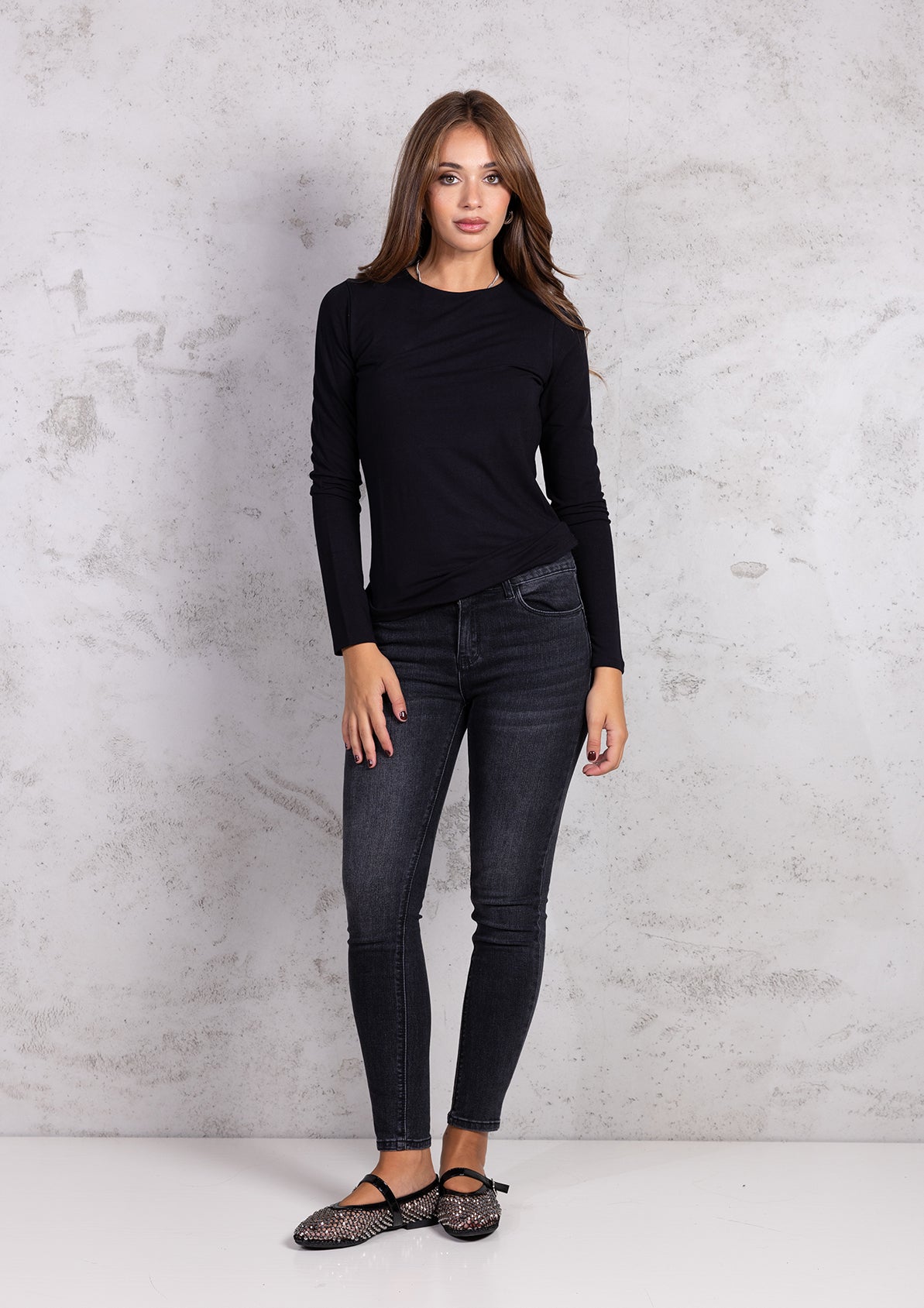 Jeans Skinny|Colore:Nero