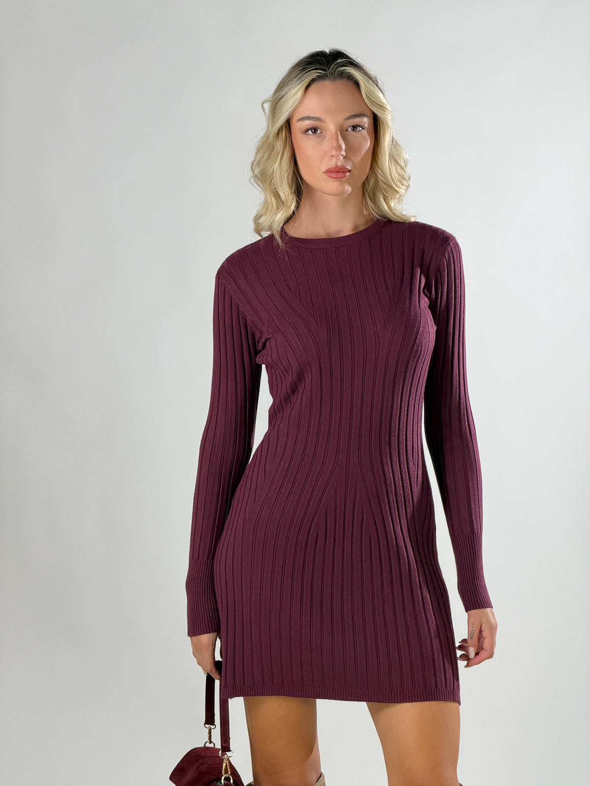 Abito Karol|Colore:Burgundy