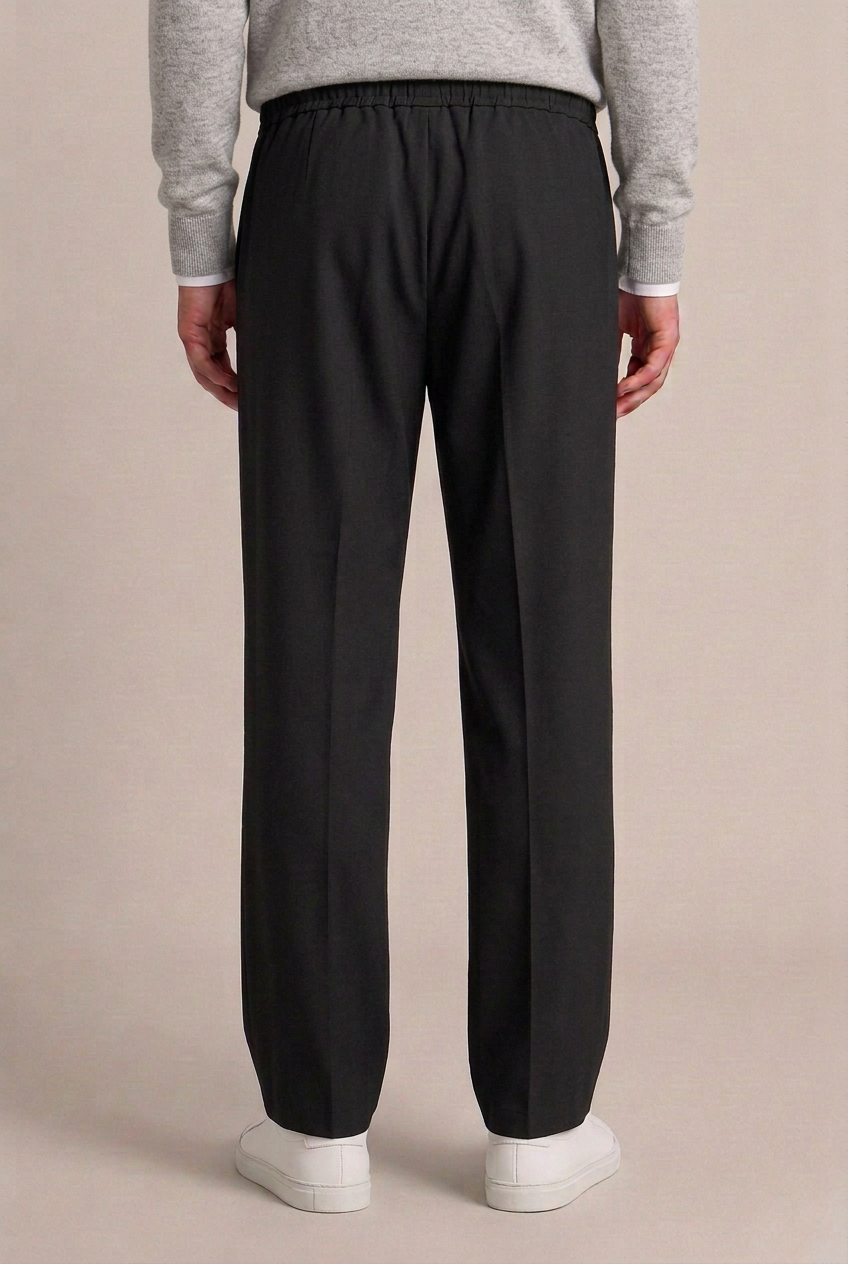 Pantalaccio stile sartoriale|Colore:Nero
