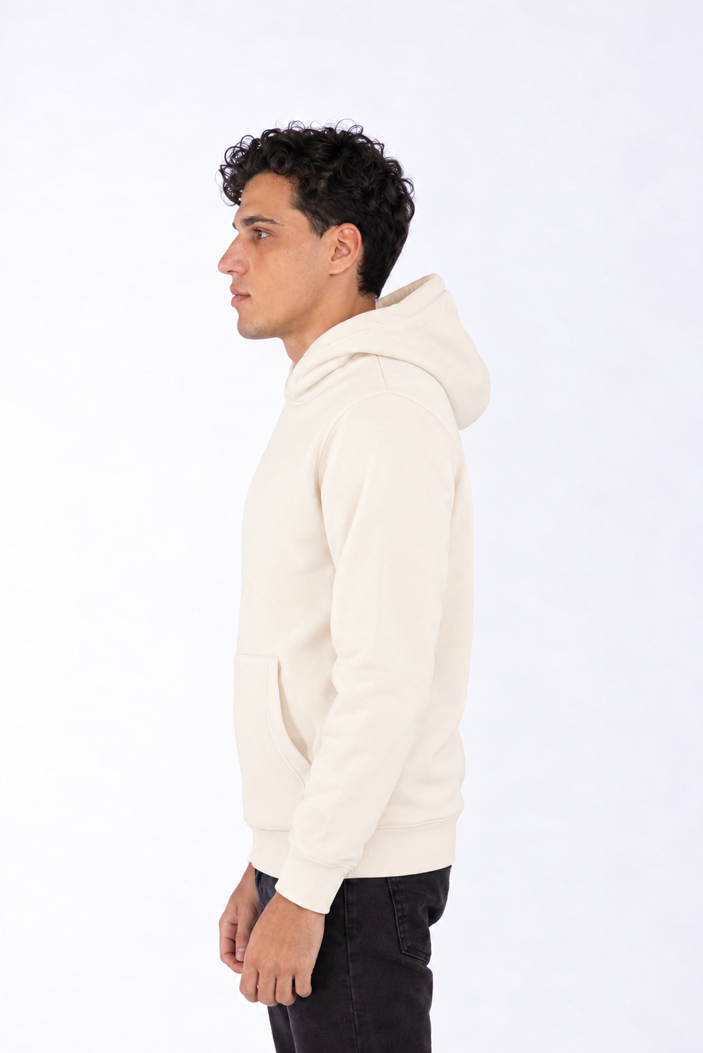 Felpa con cappuccio|Colore:Burro