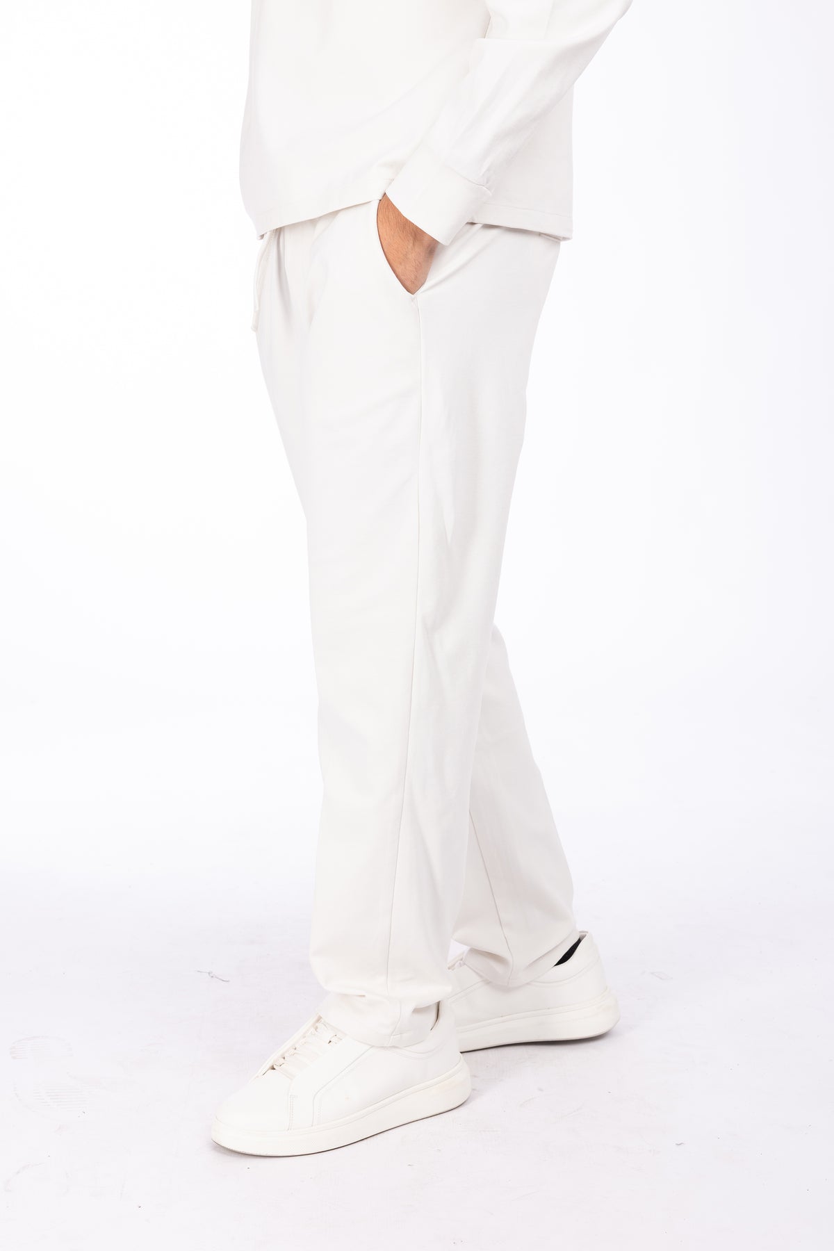 Pantalone girovita con elastico|Colore:Burro