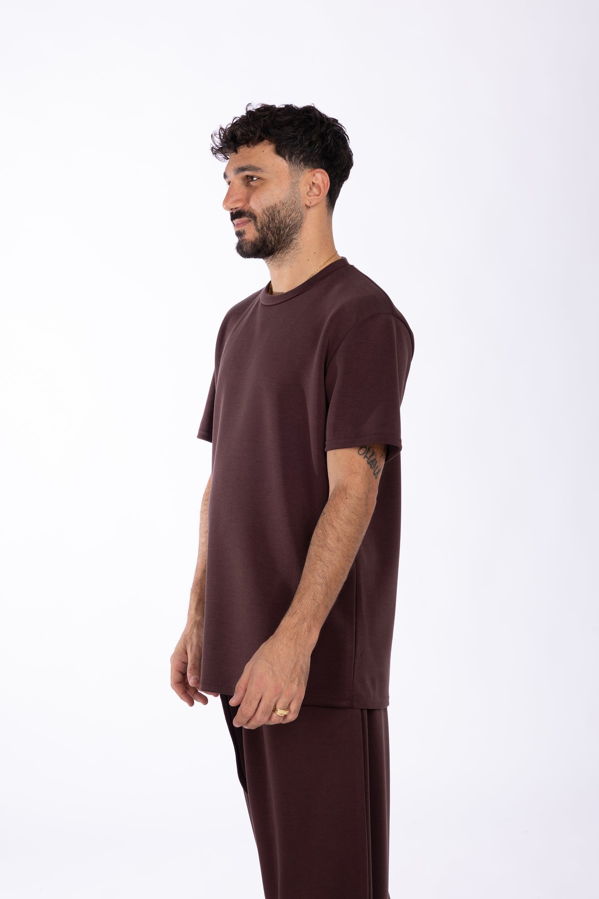 Maglia Boxy fit|Colore:Marrone