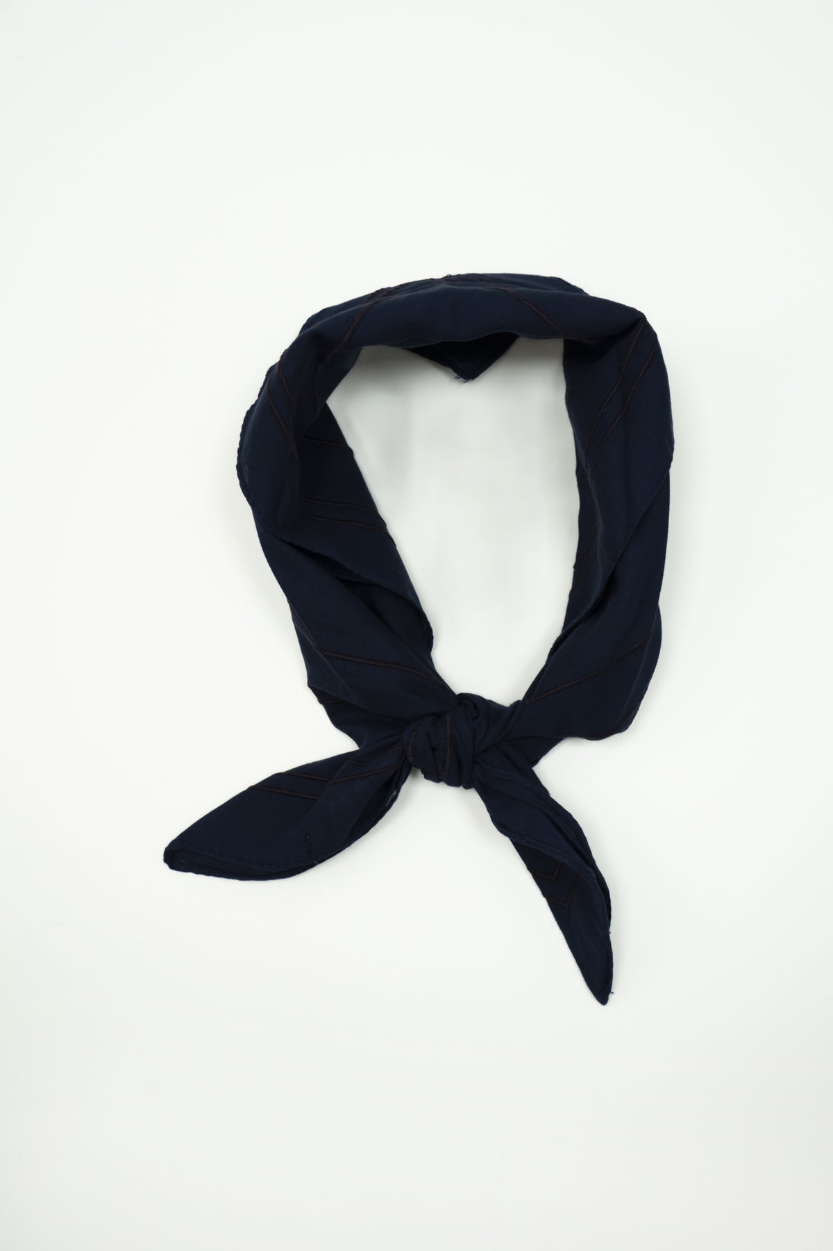 Foulard con motivo geometrico|Colore:Blu