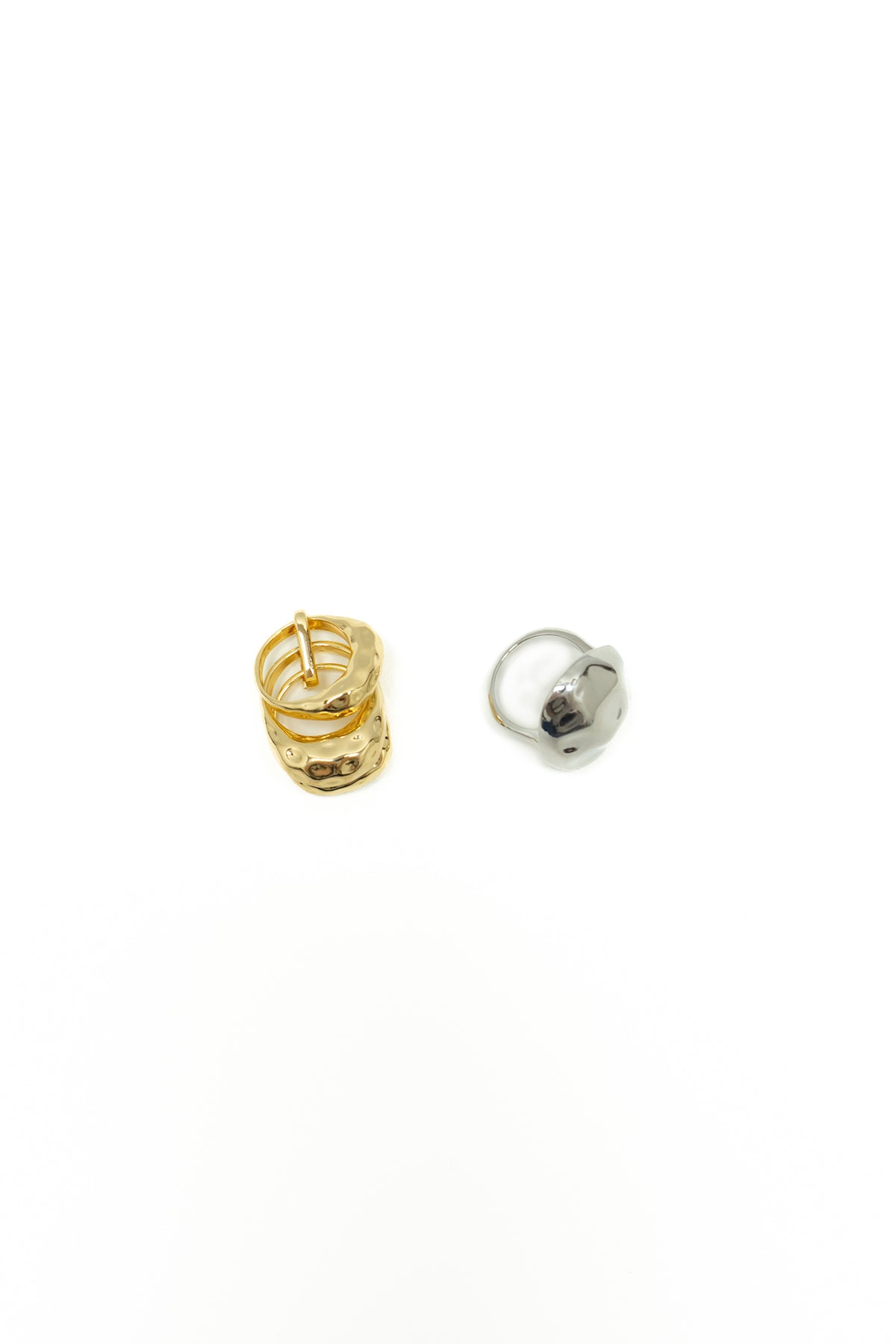 Coppia di anelli|Colore:Oro/argento