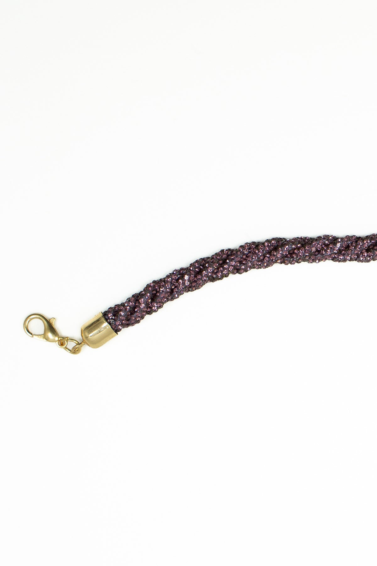 Bracciale a più fili intrecciati|Colore:Viola