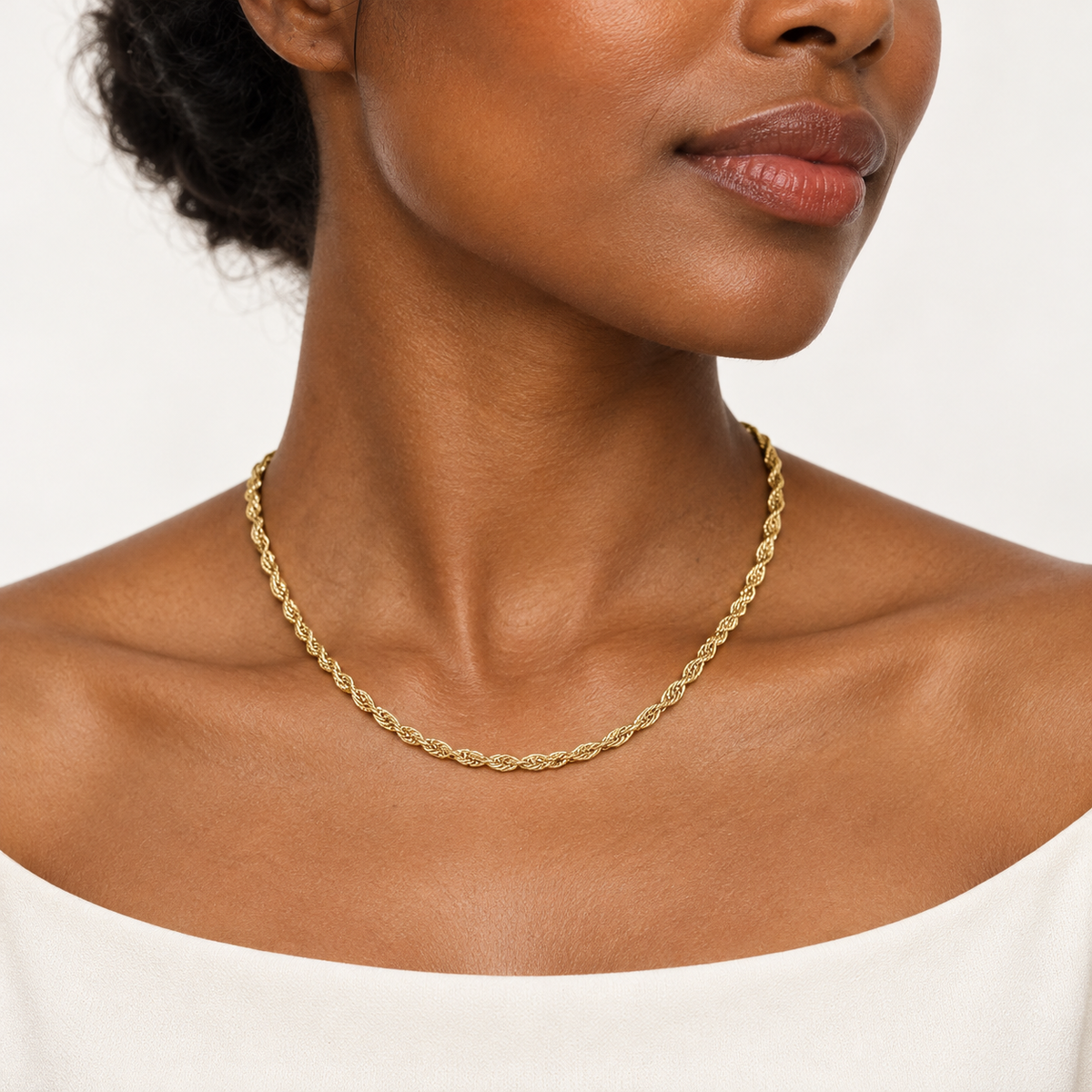 Collana torchon|Colore:Oro