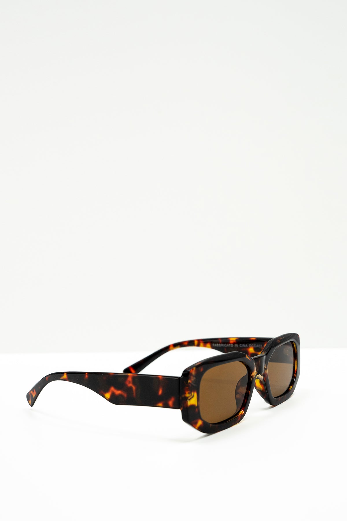 Occhiale squadrato tartarugato|Colore:Maculato