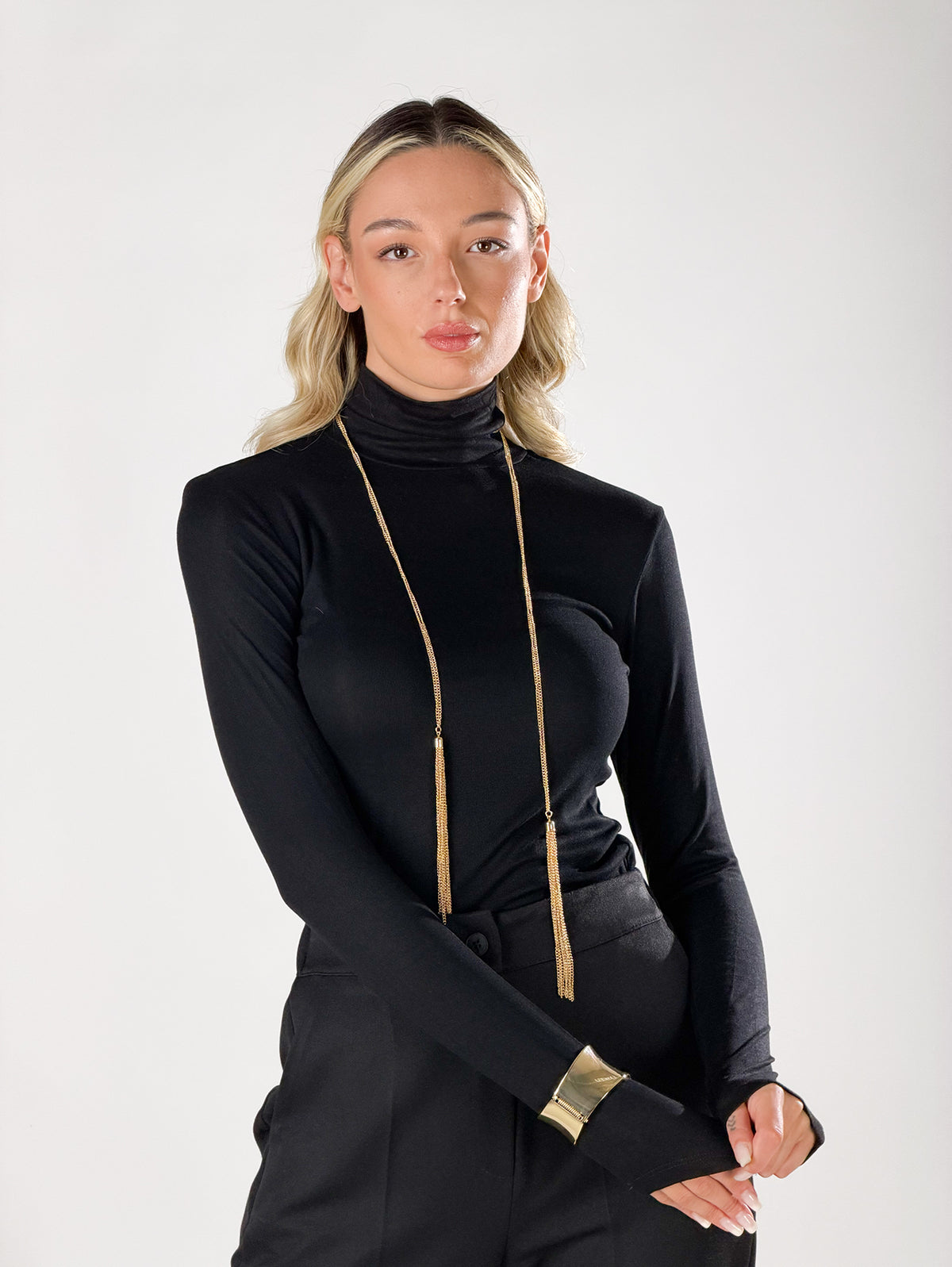 Collana cravatta|Colore:Oro