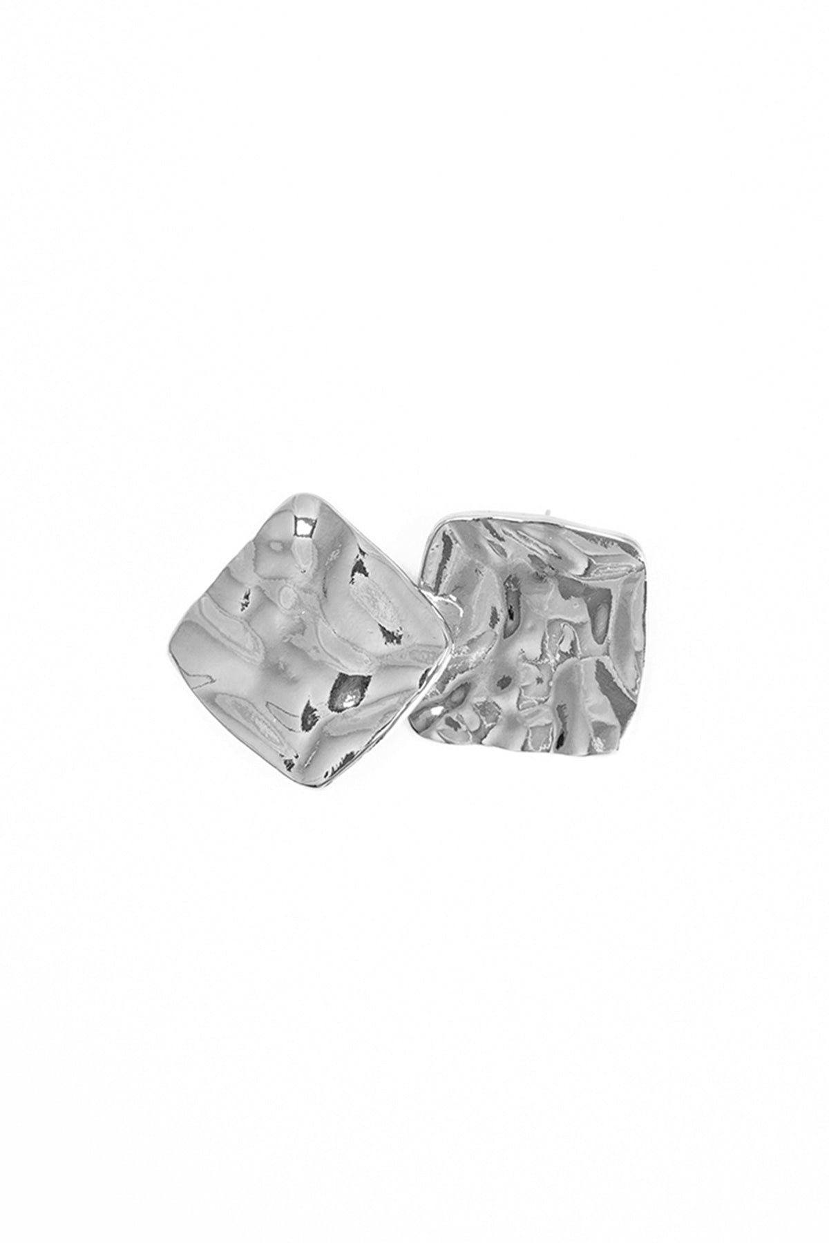 Orecchini quadrati |Colore:Argento