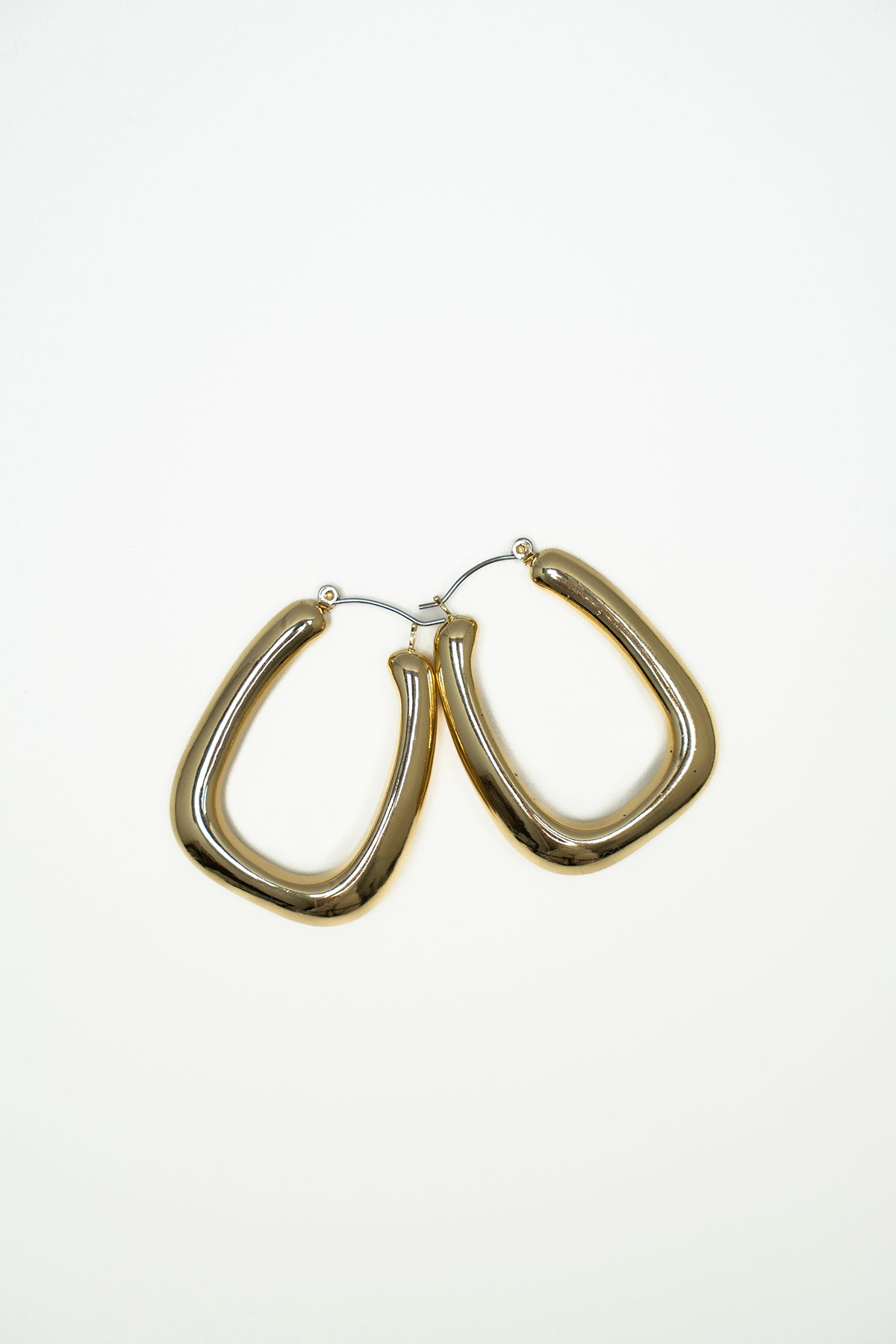 Coppia di orecchini forme geometriche |Colore:Oro