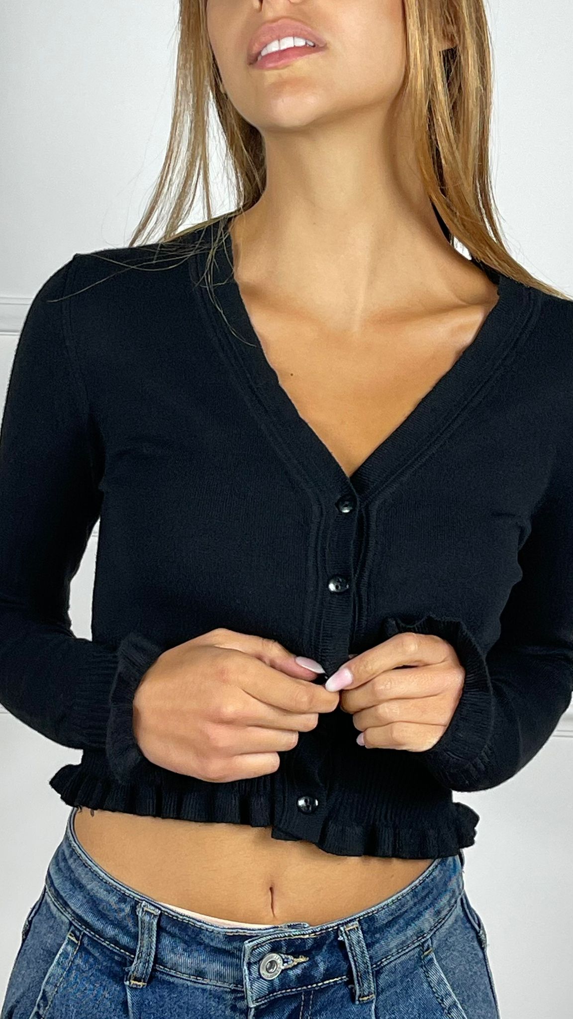 Cardigan Crop Selene