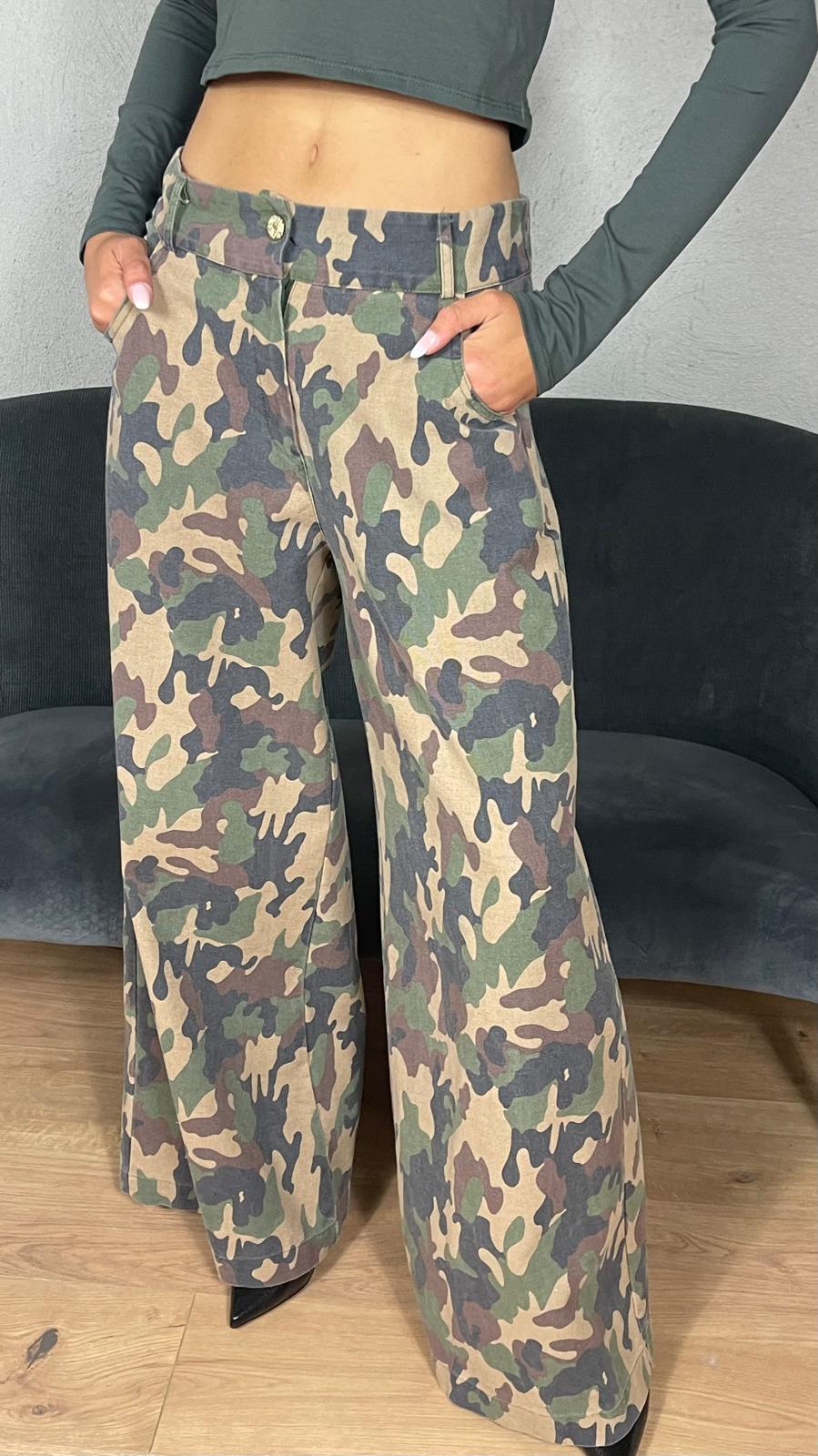 Pantalone Palazzo Mimetico