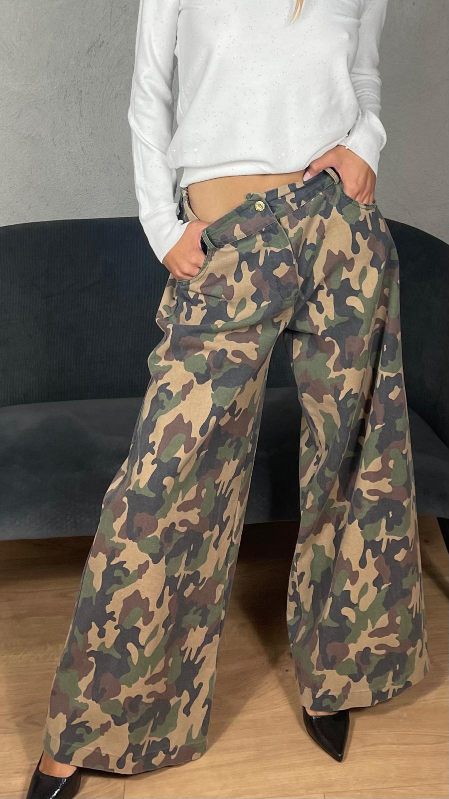 Pantalone Palazzo Mimetico