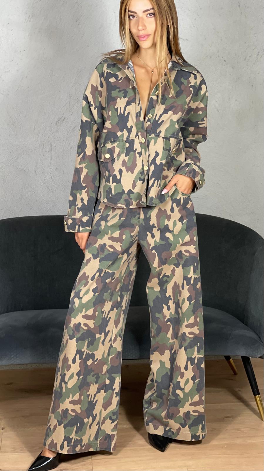 Pantalone Palazzo Mimetico