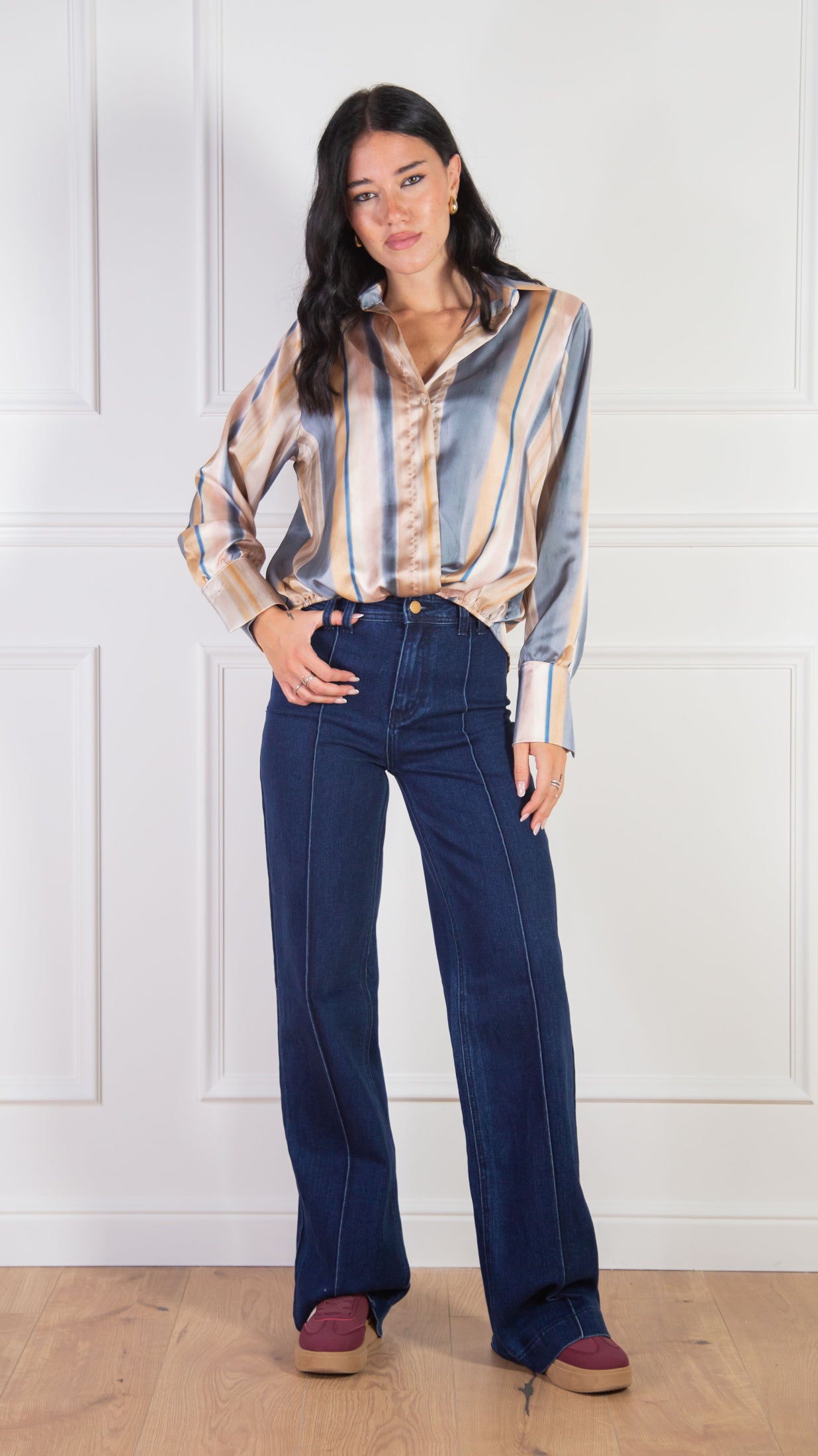 Blusa  Serena a  fasce