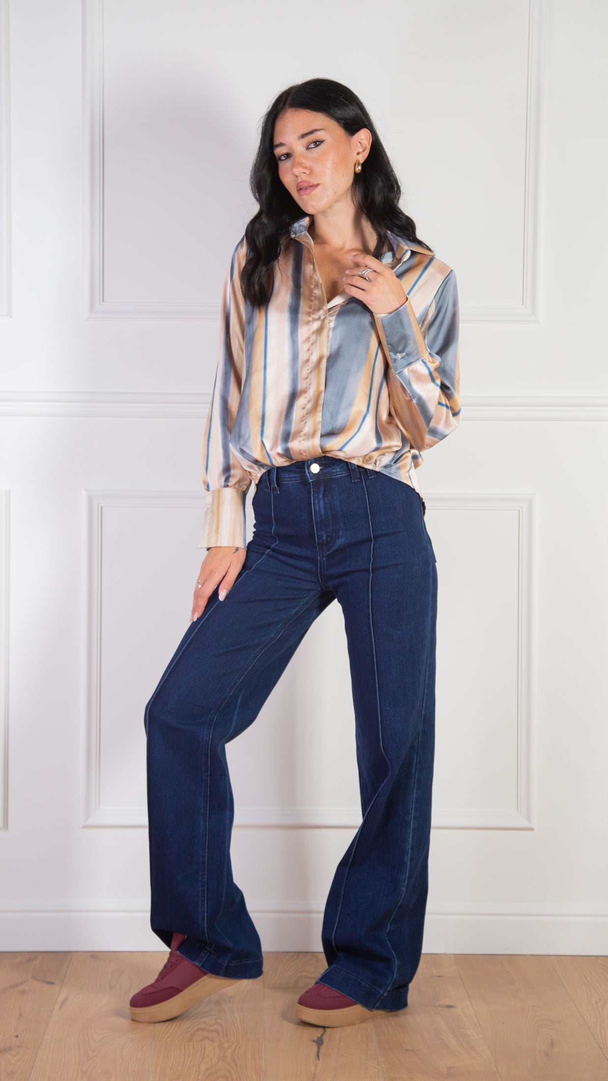 Blusa  Serena a  fasce