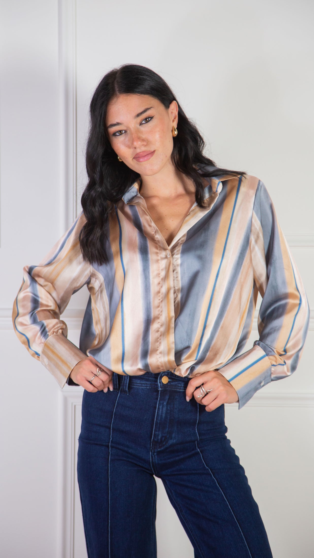 Blusa  Serena a  fasce