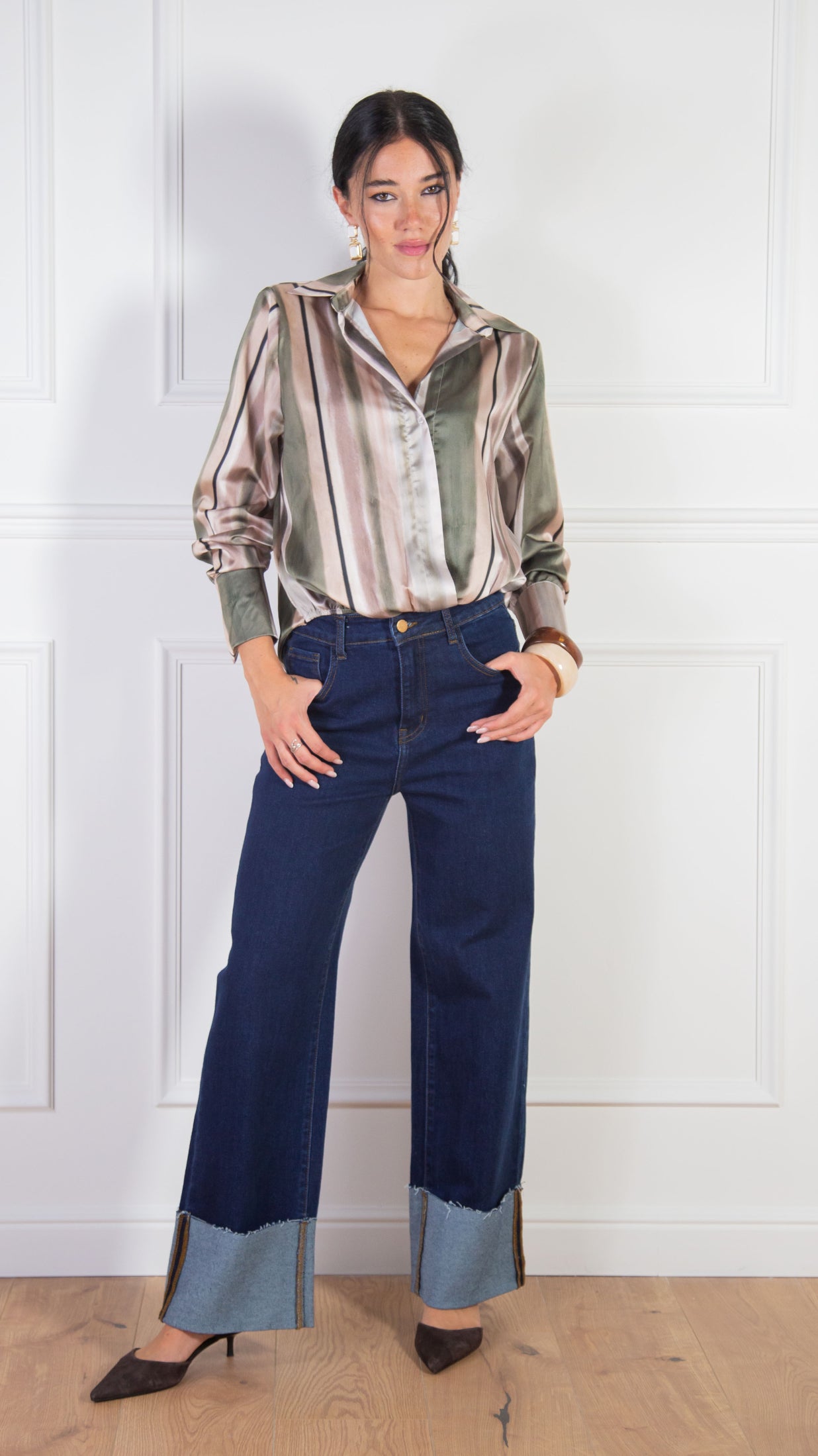 Blusa  Serena a  fasce