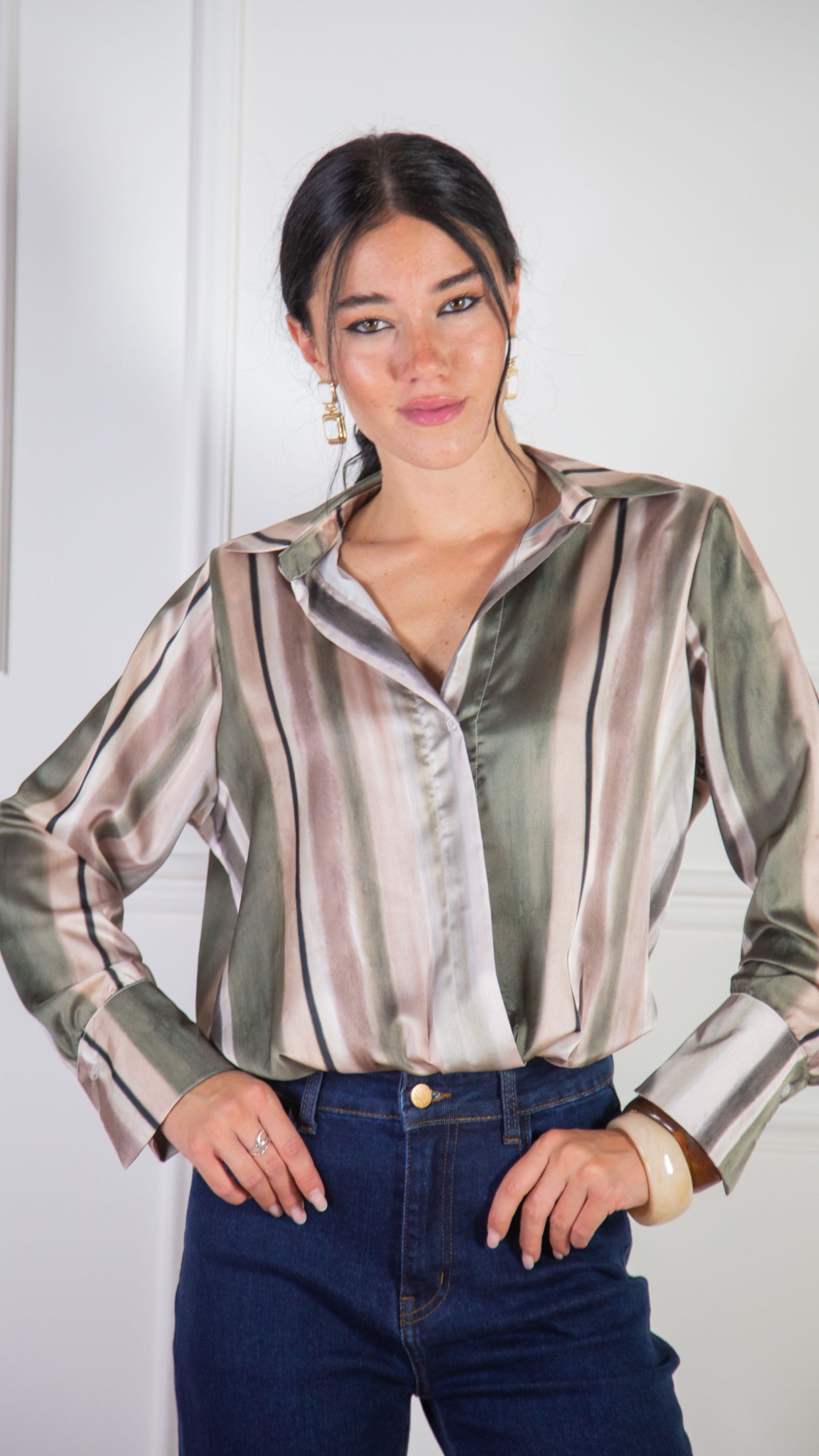 Blusa  Serena a  fasce